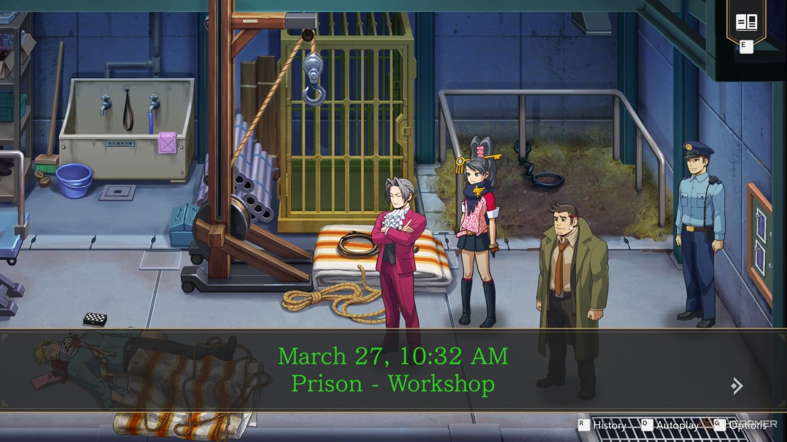 Прохождение The Captive Turnabout — Ace Attorney Investigations 2: Proescutor's Gambit