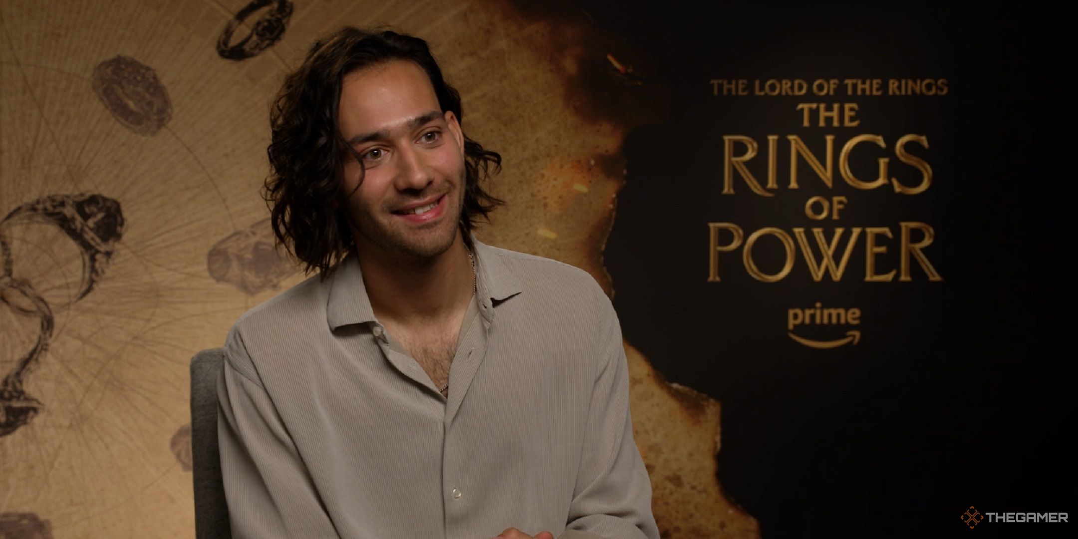 “I had to reverse engineer Isildur,” says Maxim Baldry of The Rings of Power