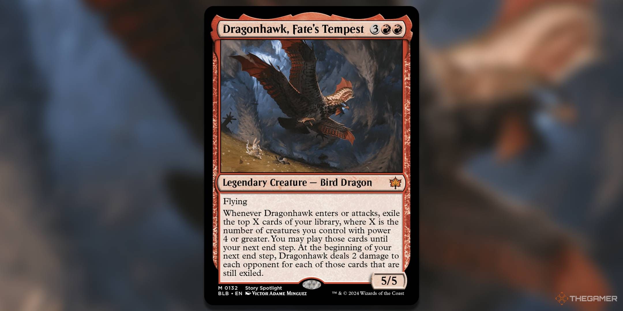 Руководство по колоде Dragonhawk, Fate's Tempest Commander - MTG