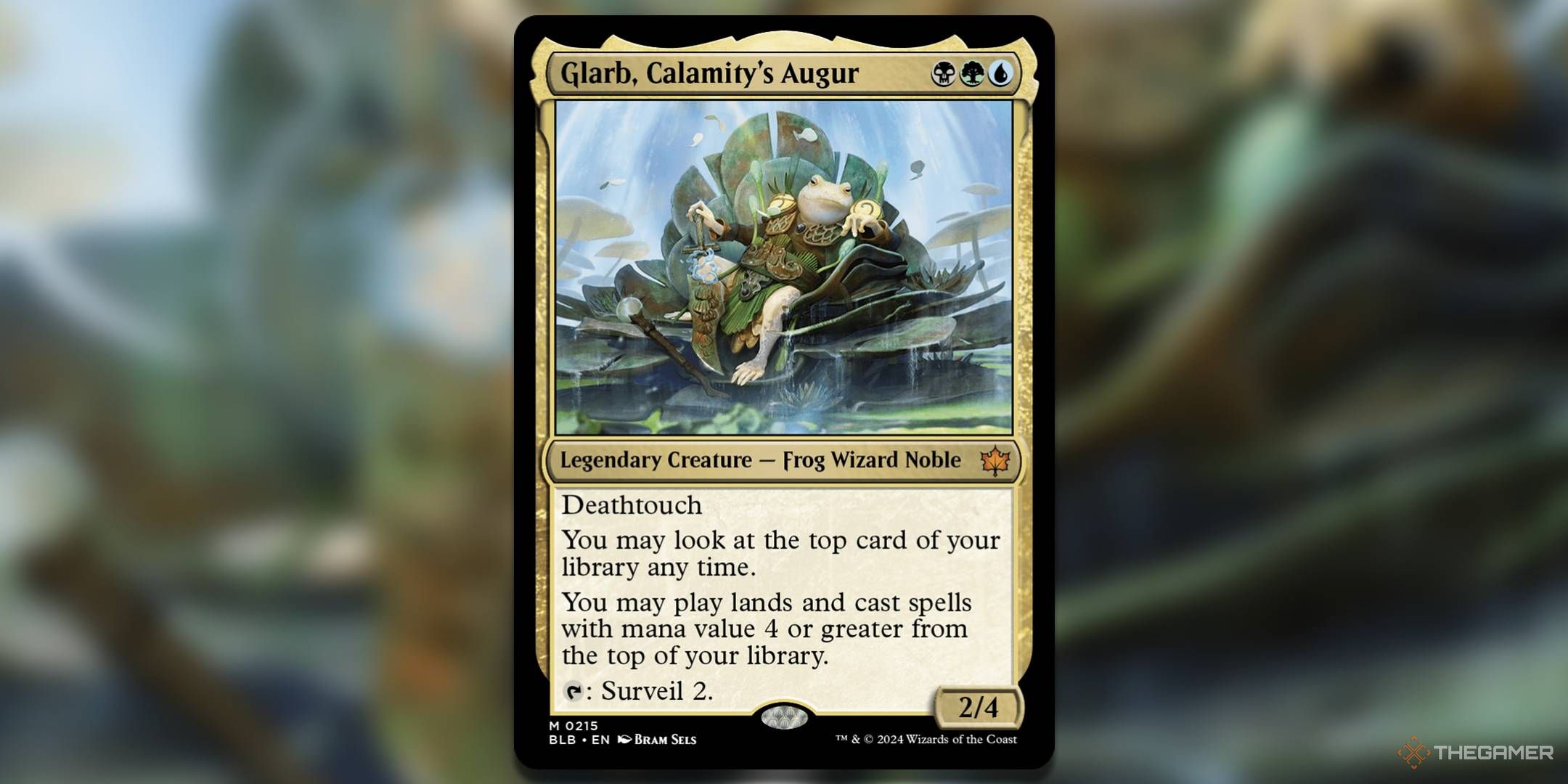 Как играть в Glarb, колоду Calamity's Augur Commander в Magic: The Gathering