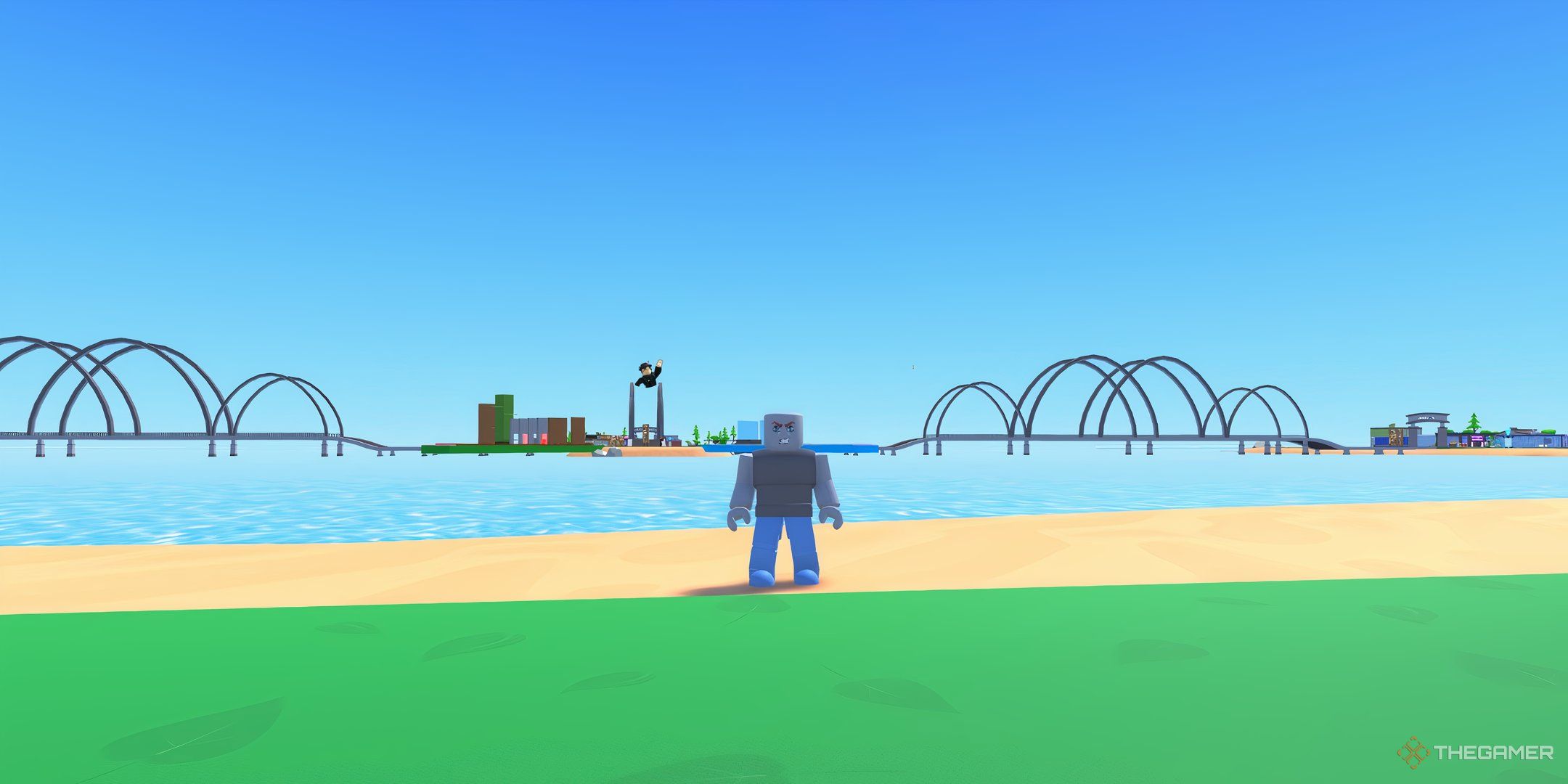 a player in My City Tycoon on Roblox