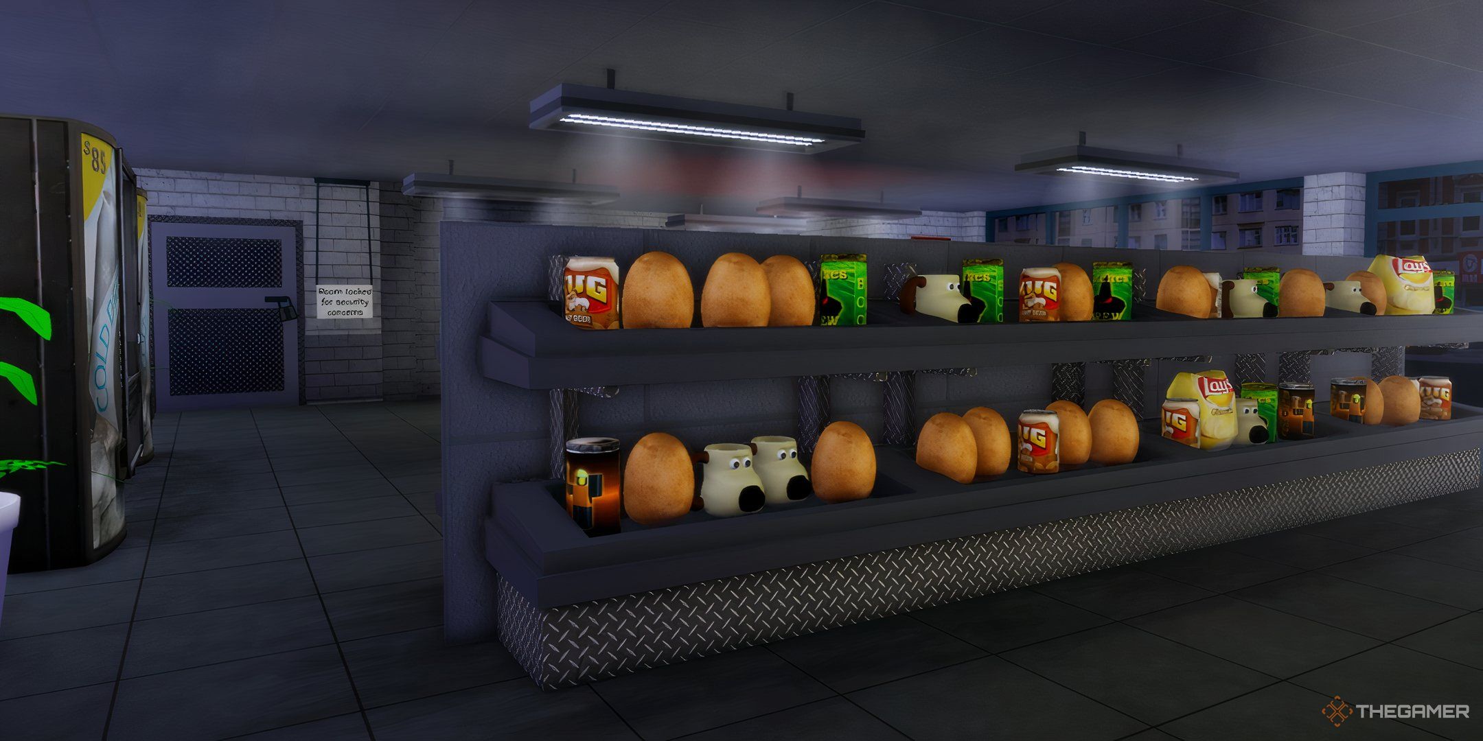 the main area in Rob a Convenience Store Simulator on Roblox
