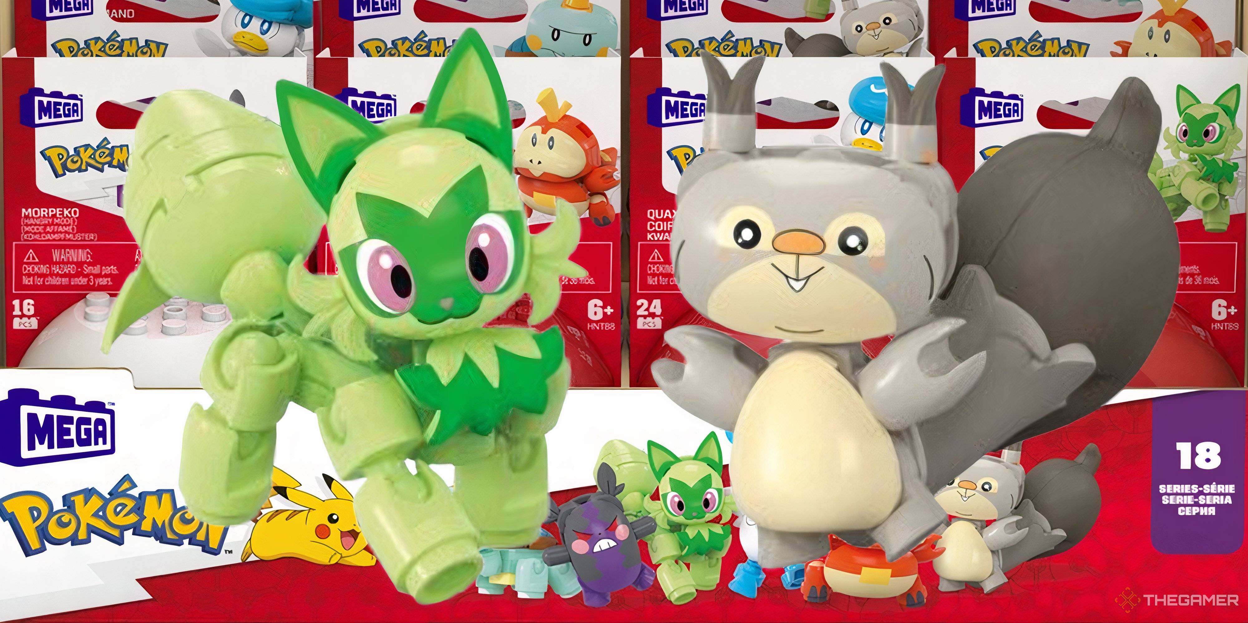 MEGA Pokémon Sprigatito – Giocattolo Da Costruzione Collezionabile – 6+ Anni