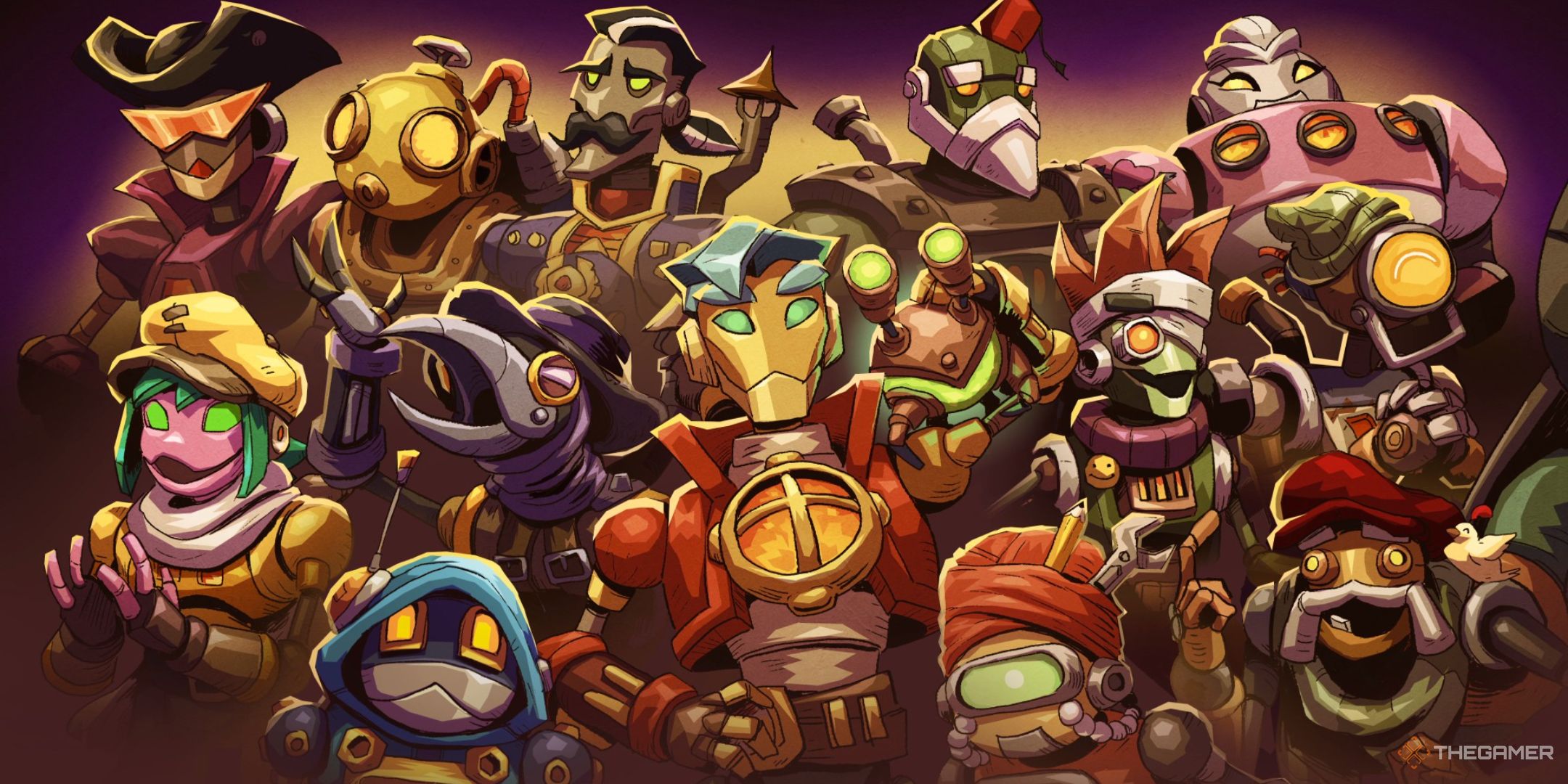 Каждый член команды попал в рейтинг Steamworld Heist 2