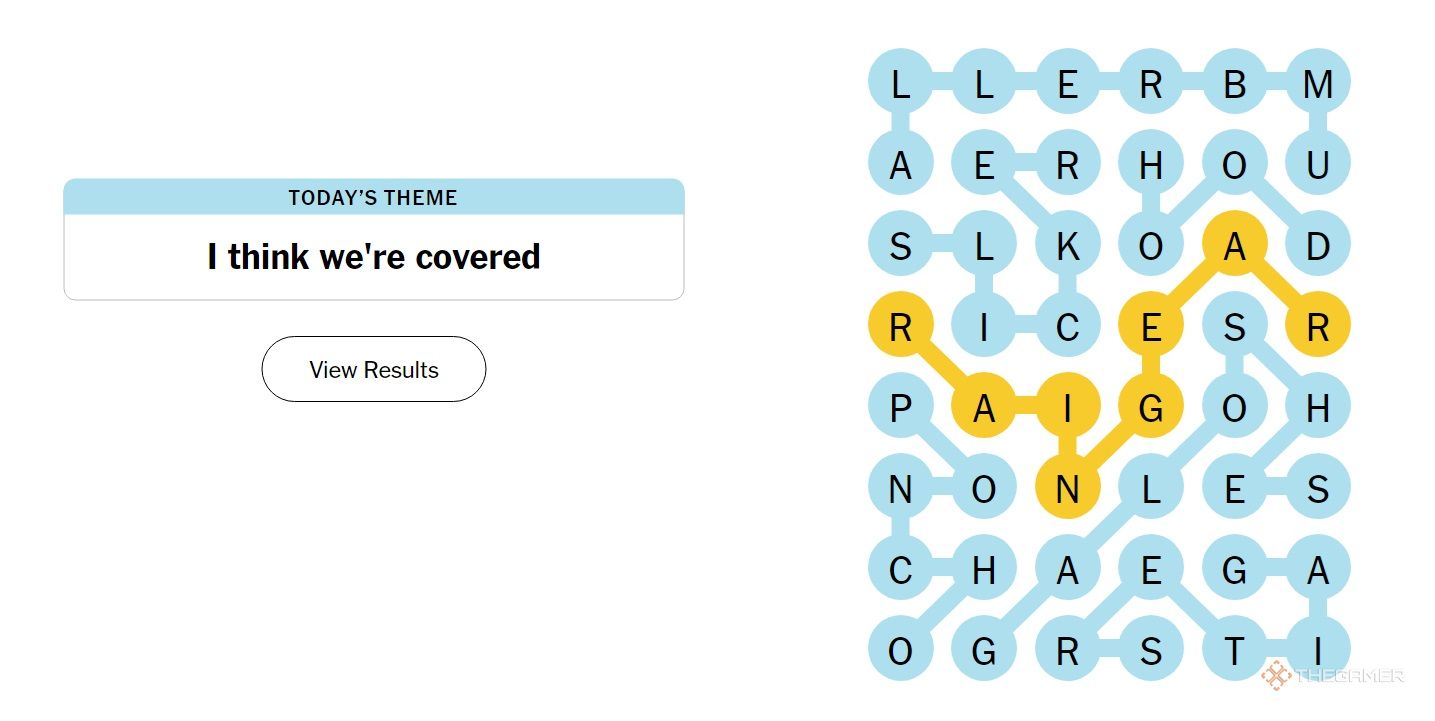 Strands answers for August 20, 2024.