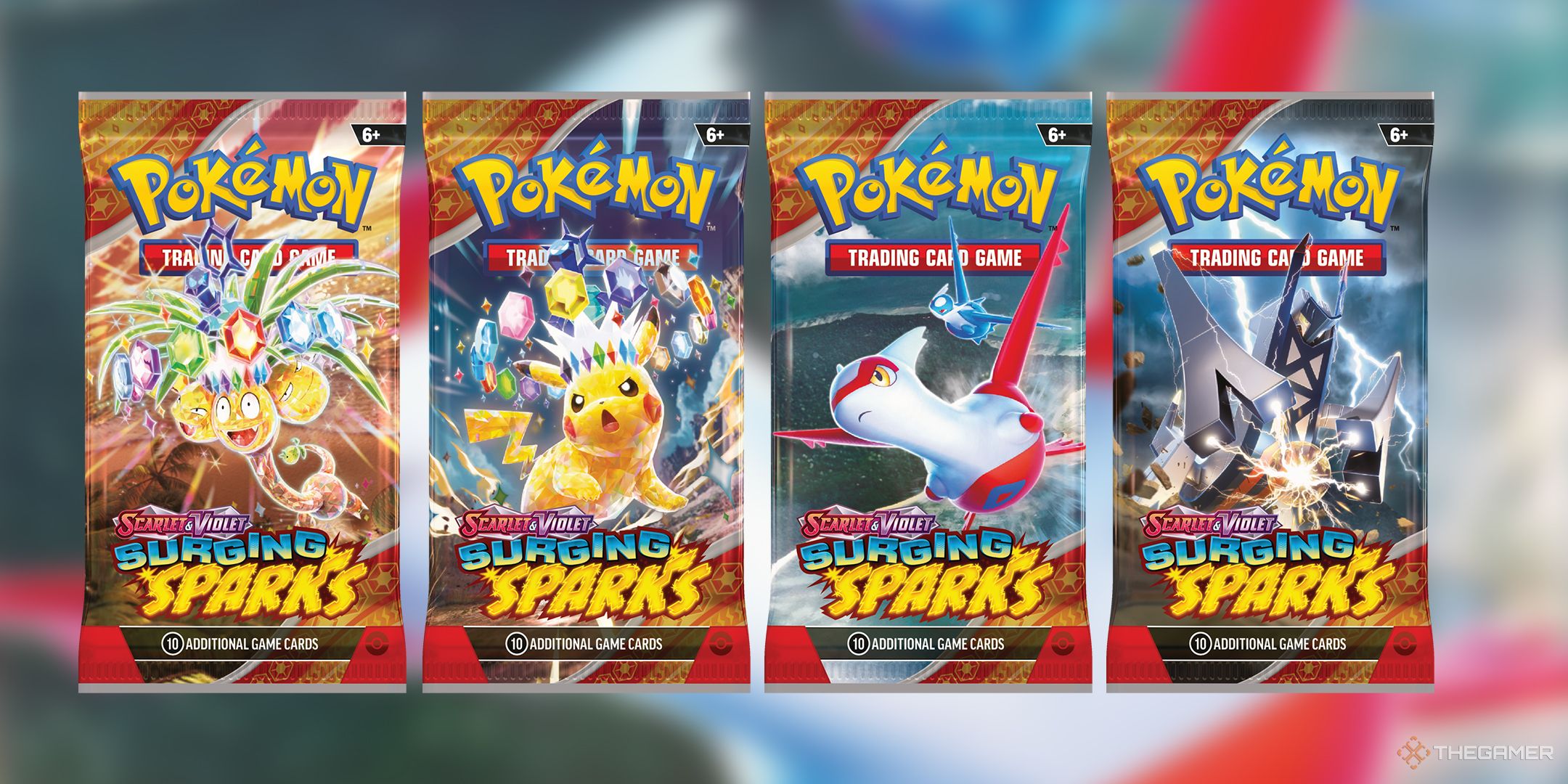 Scarlet & Violet: Surging Sparks выйдет в ноябре для Pokemon TCG