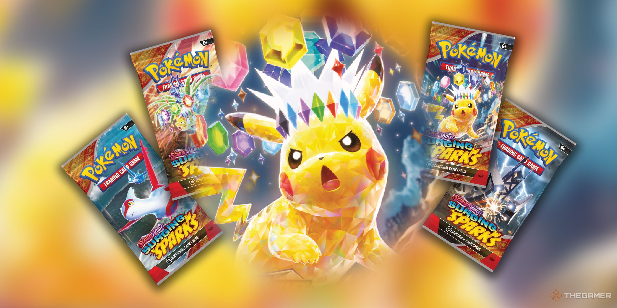 Scarlet & Violet: Surging Sparks выйдет в ноябре для Pokemon TCG