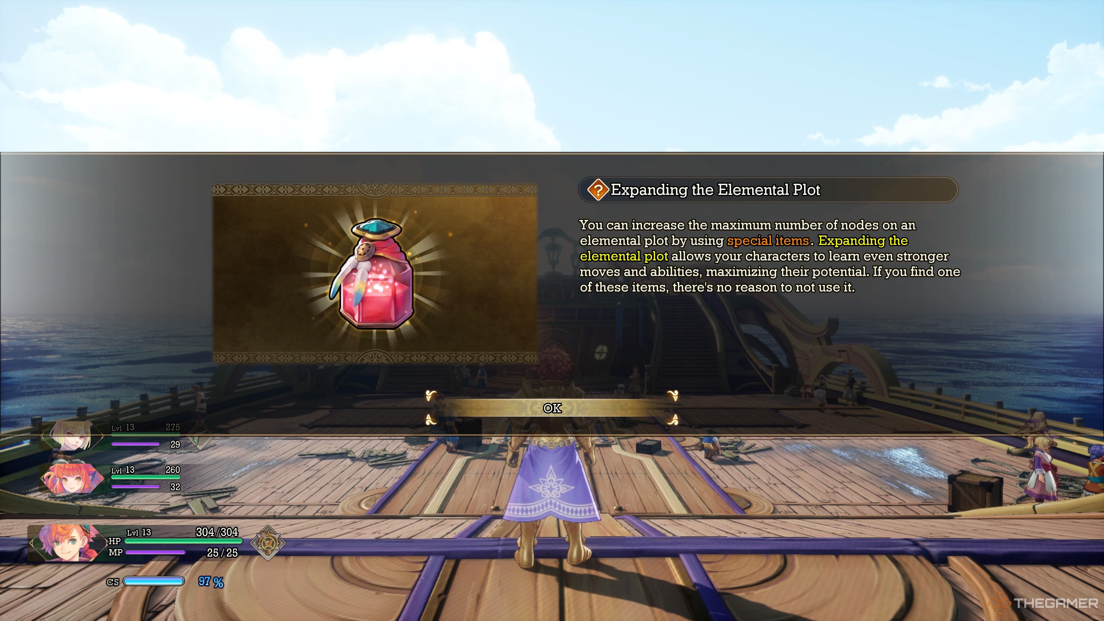 How To Expand The Elemental Plot In Visions Of Mana