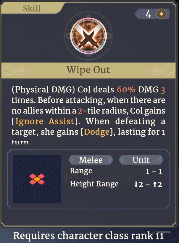 Wipeout Skill In Sword Of Convallaria.