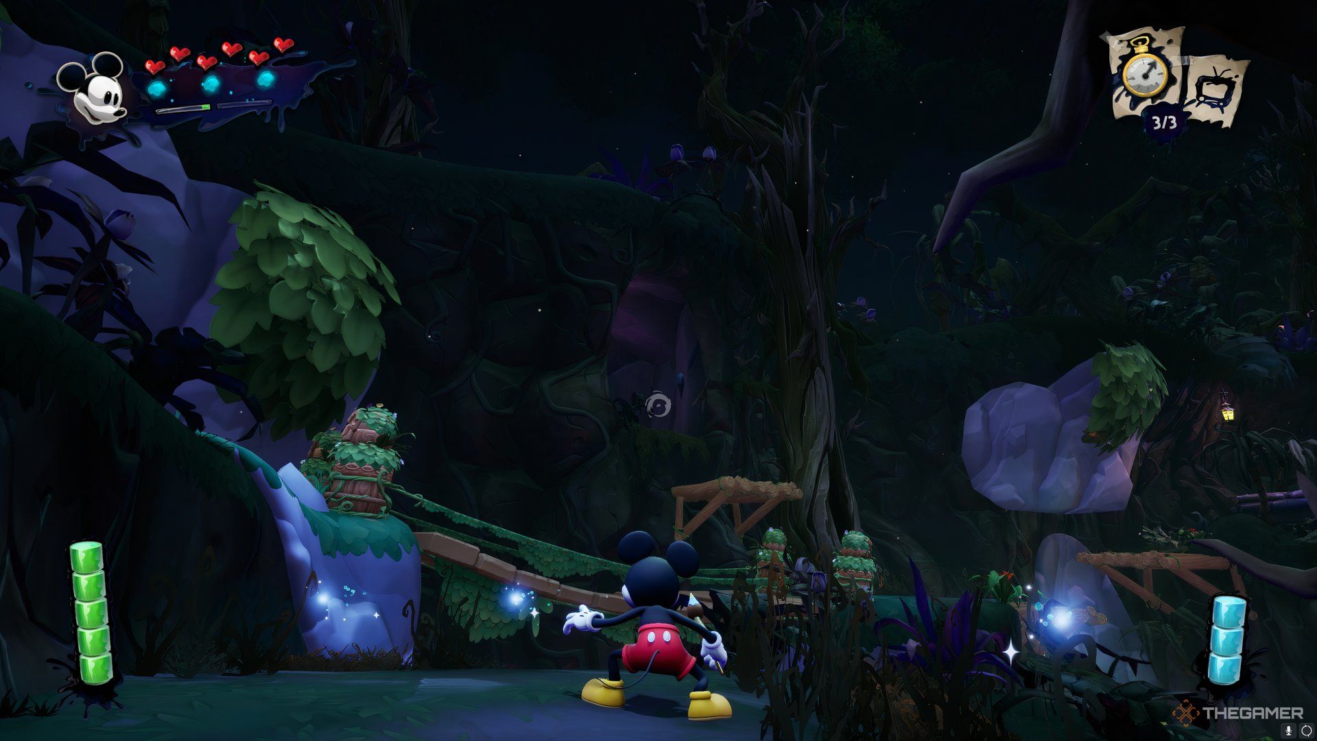 Все местоположения фонарей в Jungle Lanterns Quest Disney Epic Mickey: Rebrushed