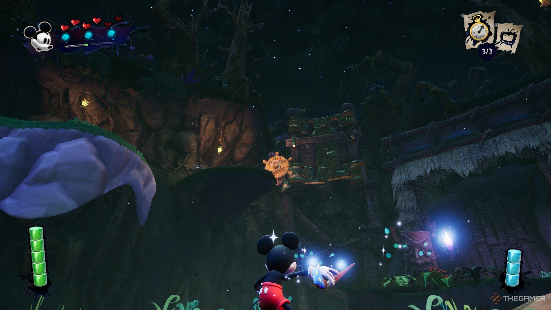 Все местоположения фонарей в Jungle Lanterns Quest Disney Epic Mickey: Rebrushed