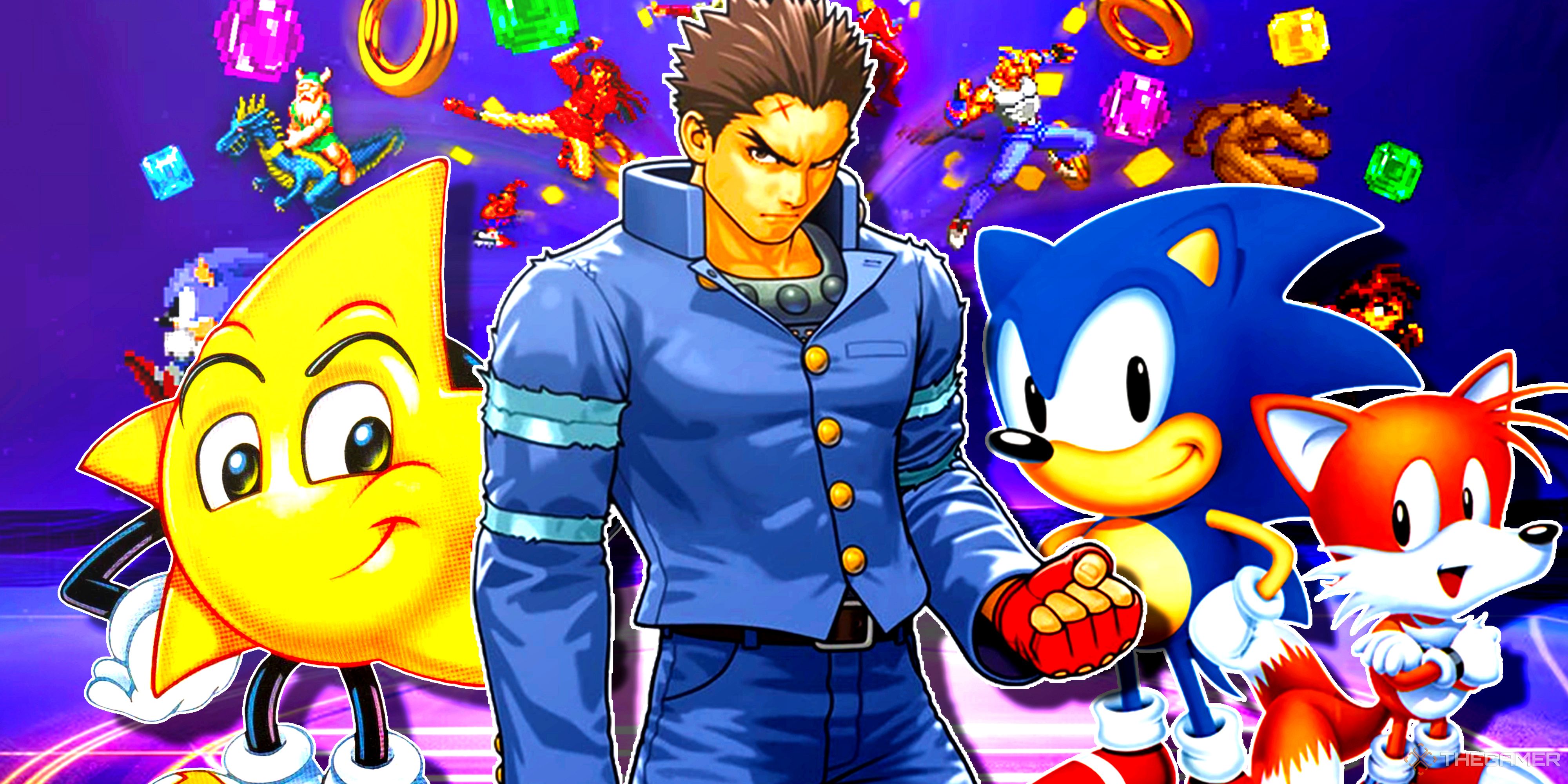 Project Justice Batsu, Ristar and Sonic The Hedgehog 2.