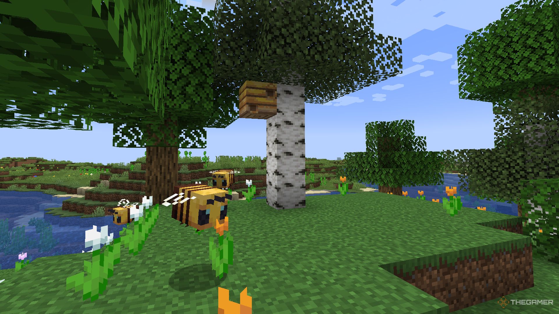 Cómo hacer una granja de abejas en Minecraft