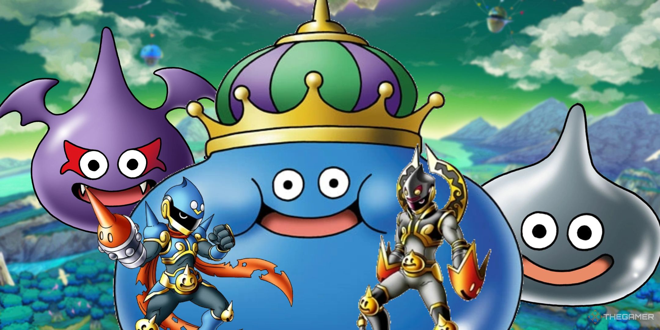 Сколько разных типов слаймов есть в Dragon Quest?