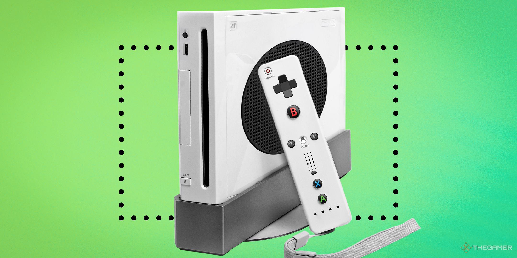 An Xbox branded Nintendo Wii