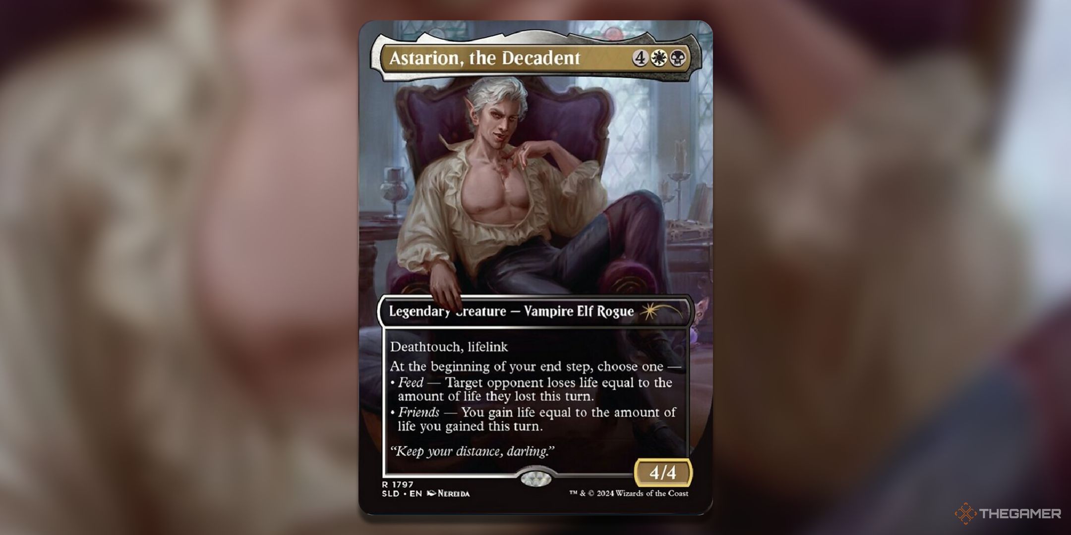 Астарион, колода The Decadent Commander — лучшая карта, как играть — MTG