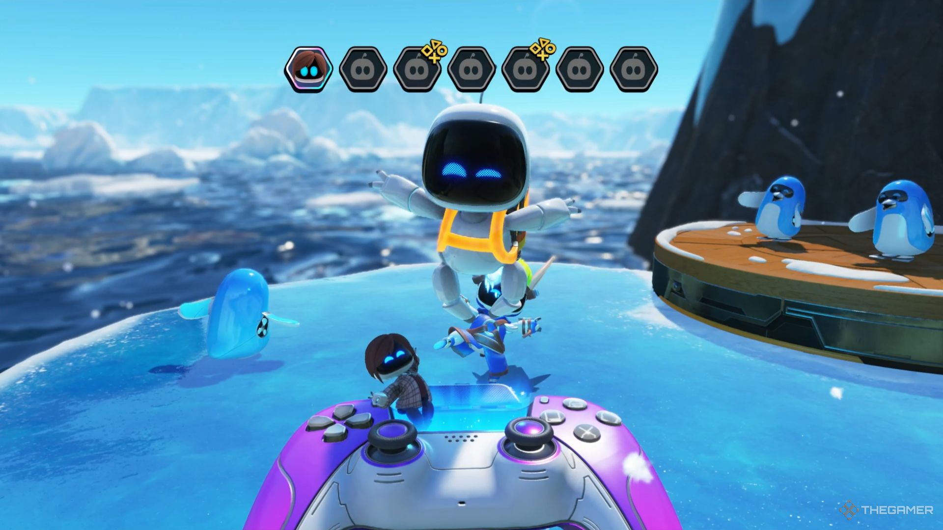 Astro Bot. Frozen Meal. The second bot.