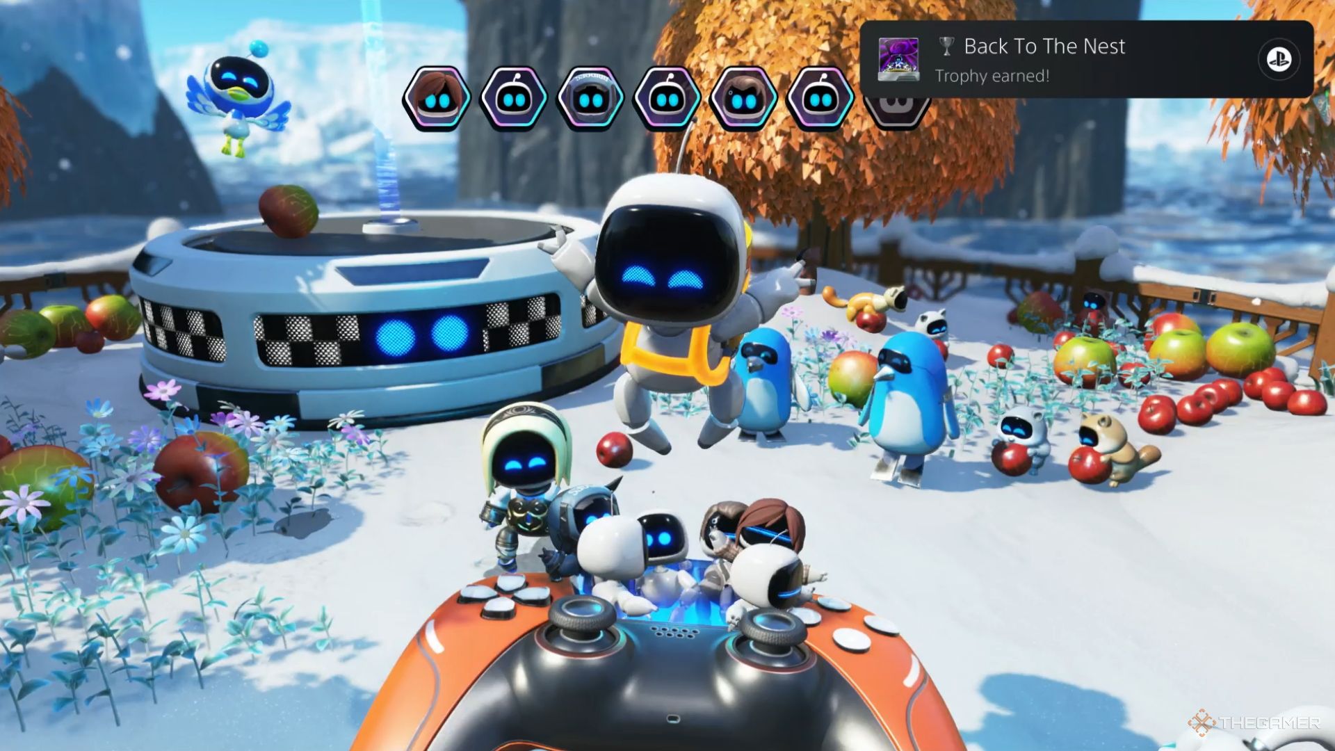 Astro Bot. Frozen Meal. The seventh bot.