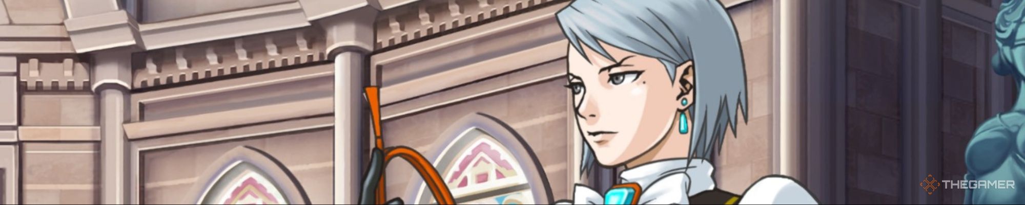 Cross-examining Franziska in Ace Attorney Investigations 2 Episode 4.