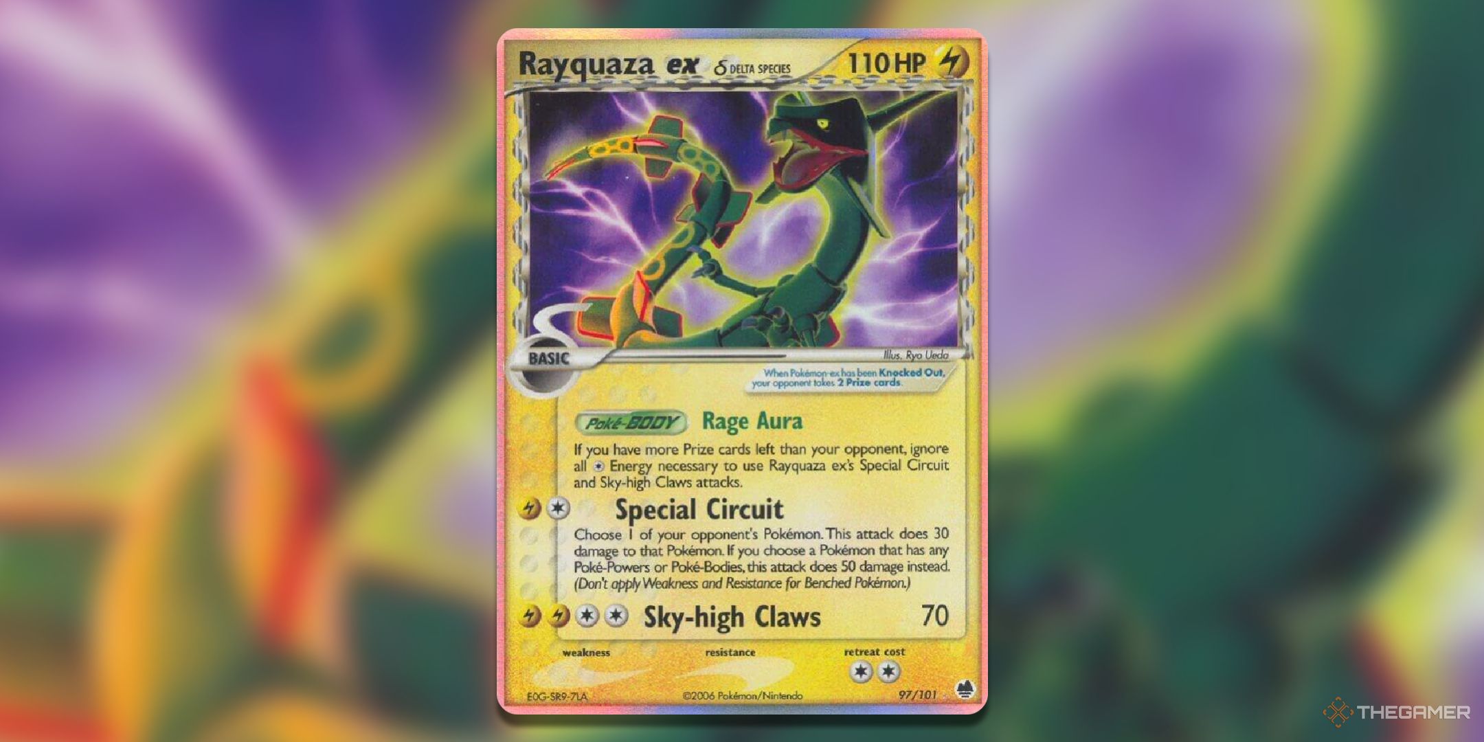 Pokemon store Rayquaza EX Delta Species 97/101