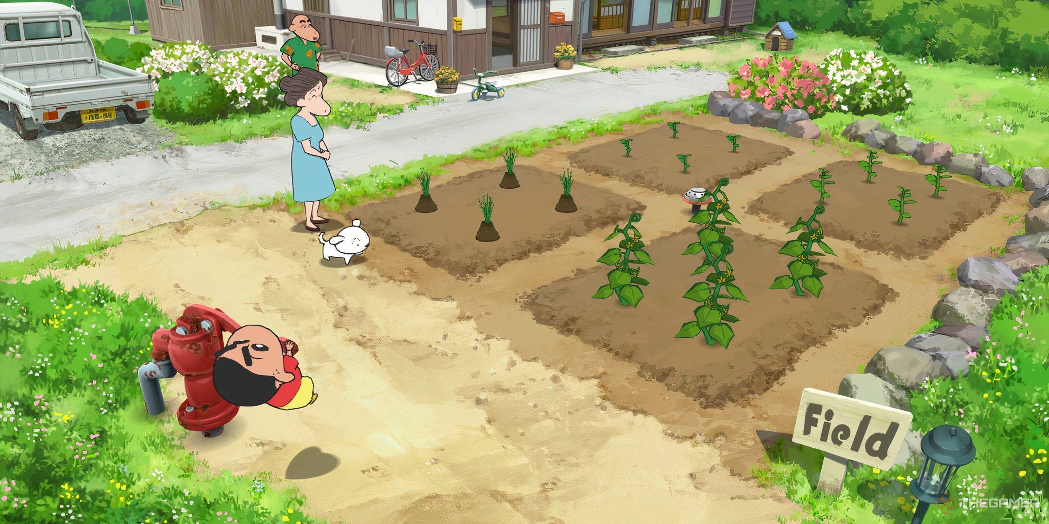 Every Vegetable And Where To Find It In Shin-Chan: Shiro And The Coal Town