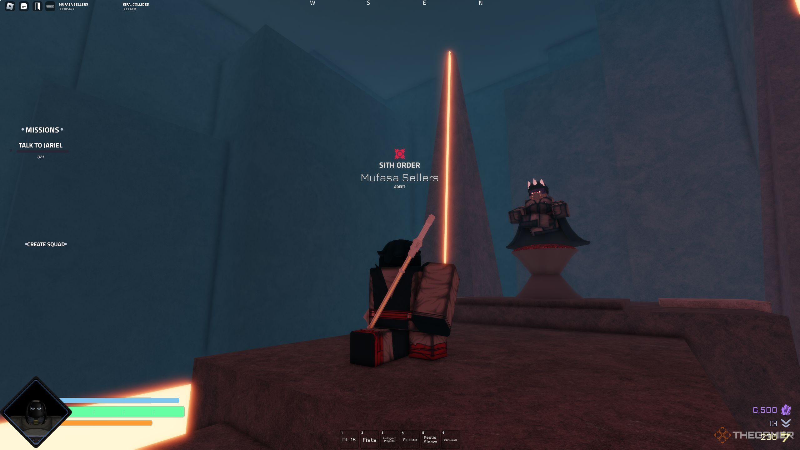 How To Become A Lightsaber Wielding Sith In Roblox: Force