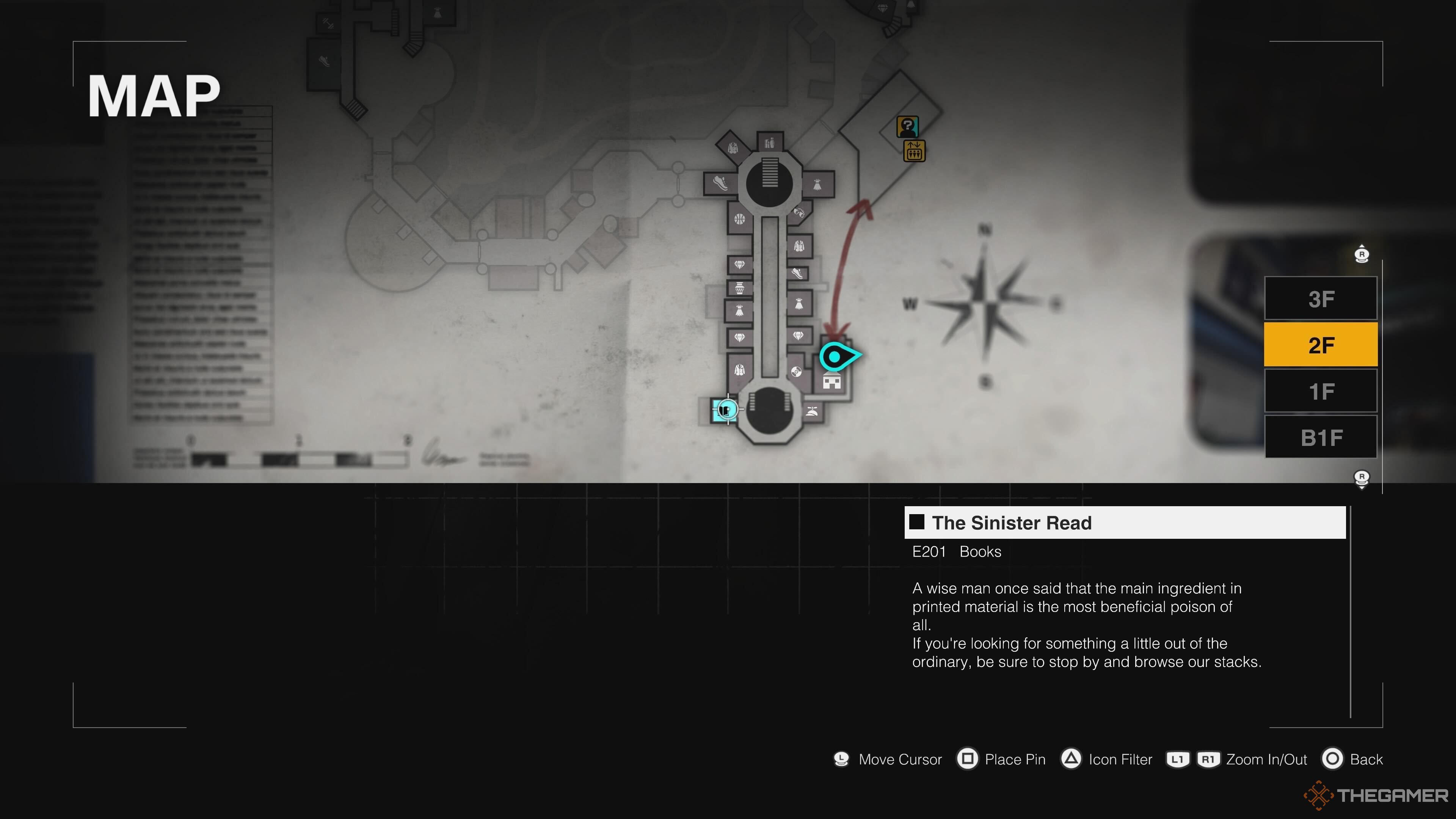 مکان Health 1 در Dead Rising Deluxe Remaster.
