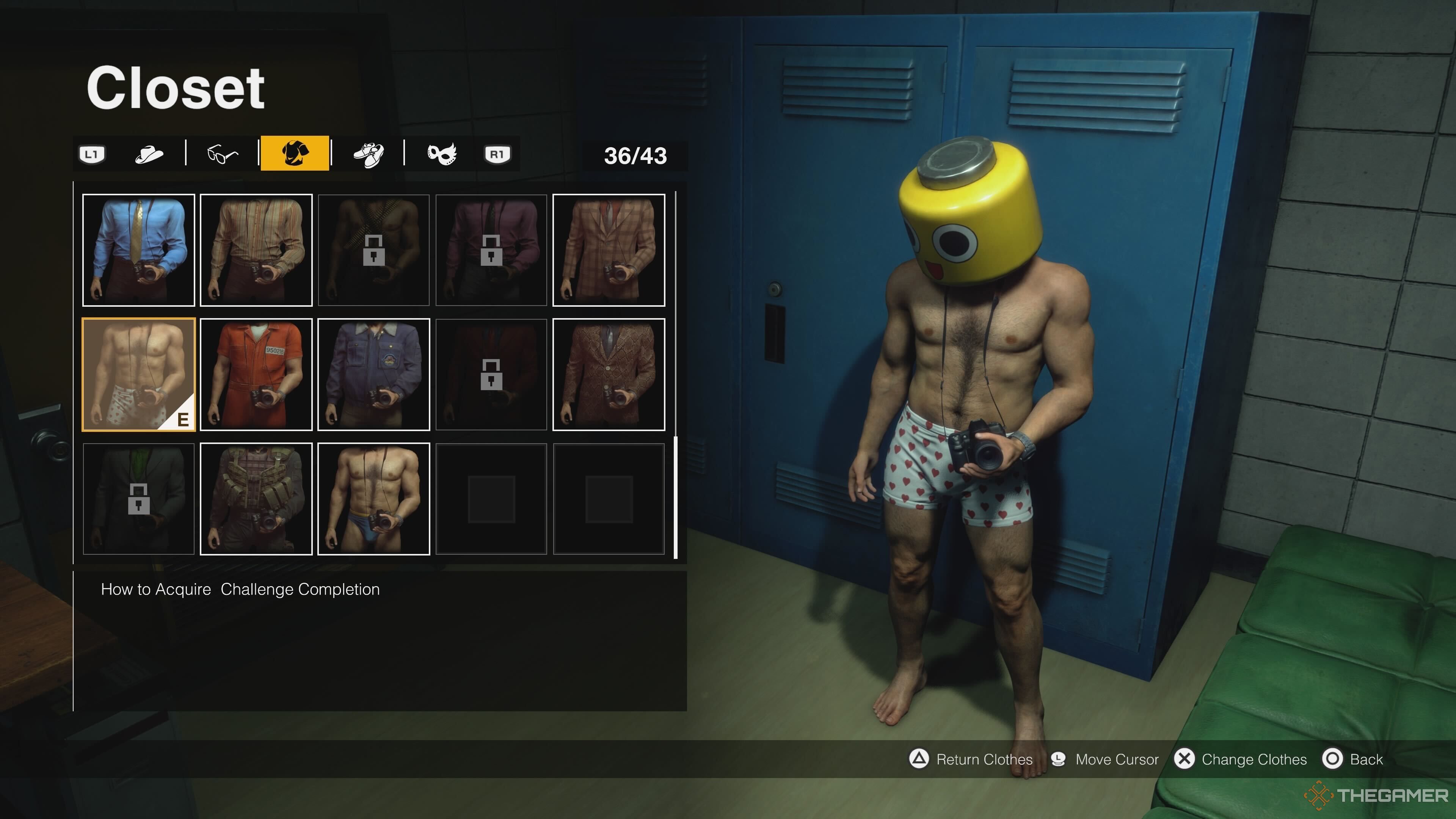 لباس زیر آرتور در Dead Rising Deluxe Remaster.