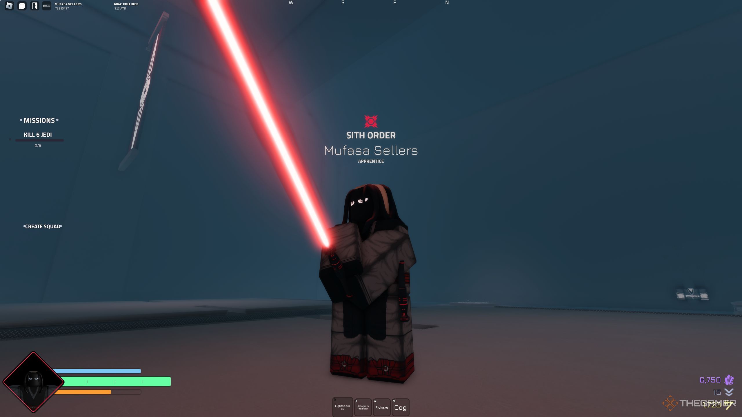 How To Become A Lightsaber Wielding Sith In Roblox: Force