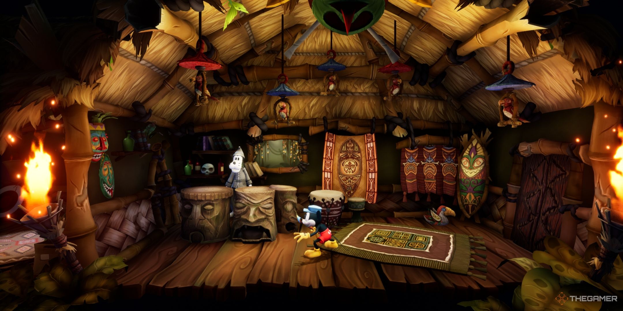 Все местоположения масок Тики Сэма в Disney Epic Mickey: Rebrushed