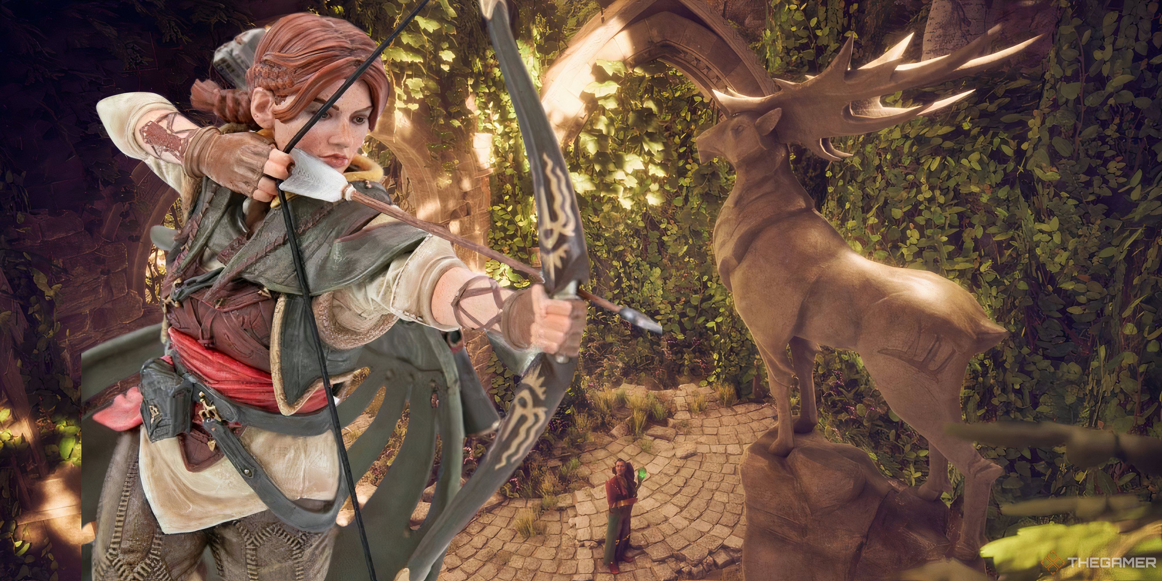 Dragon Age: Lace Harding de Veilguard se ha convertido en una estatua