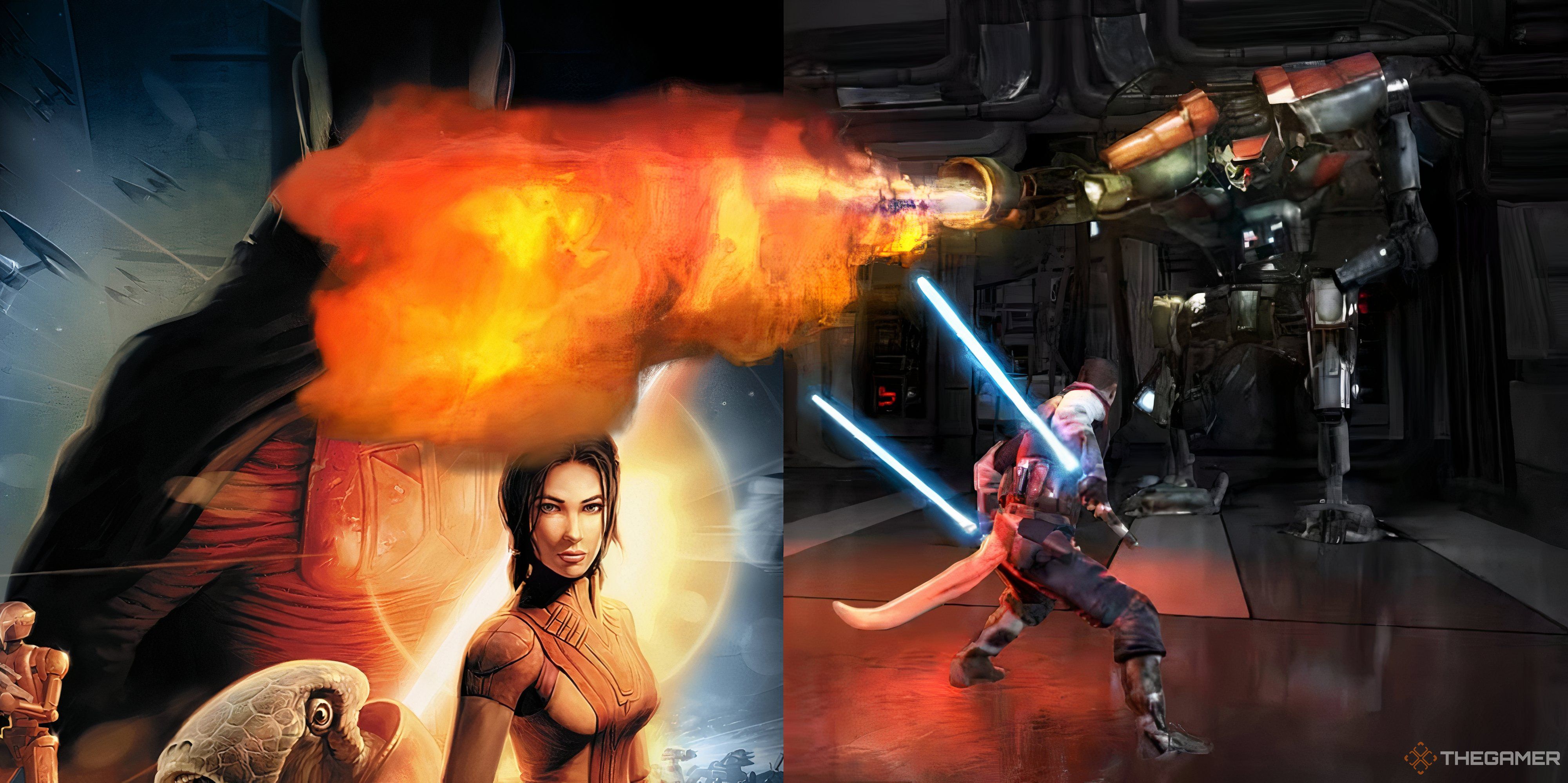 knights of the old republic and force unleashed