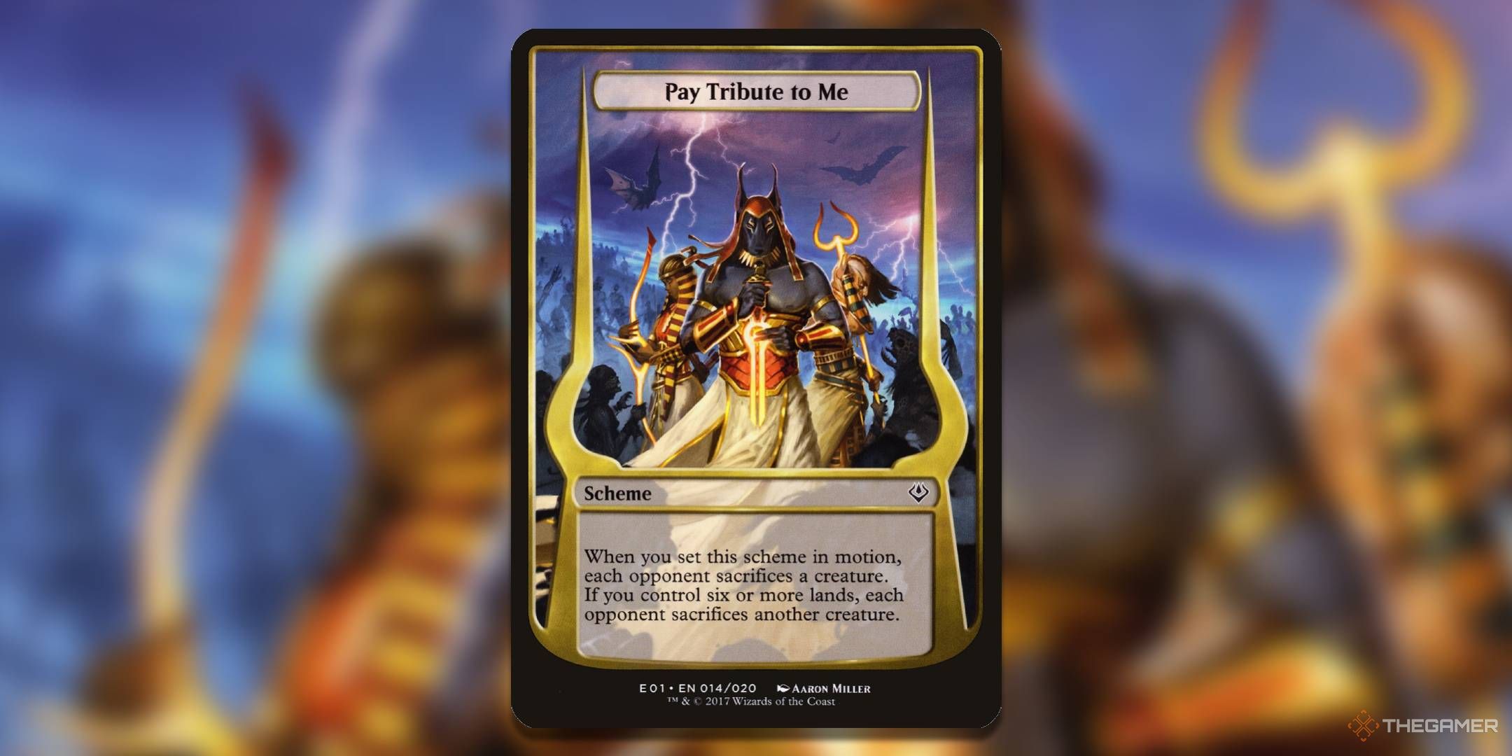 MTG: Pay Tribute To Me