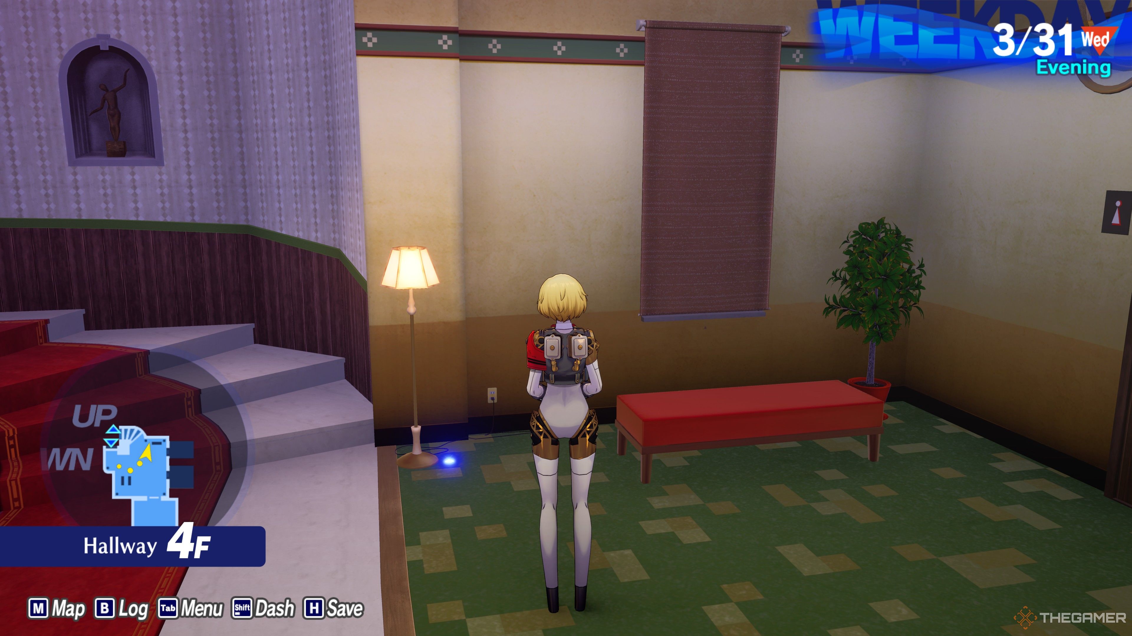 Persona 3 Reload Twilight Fragments in the 4F hall at the dorm.