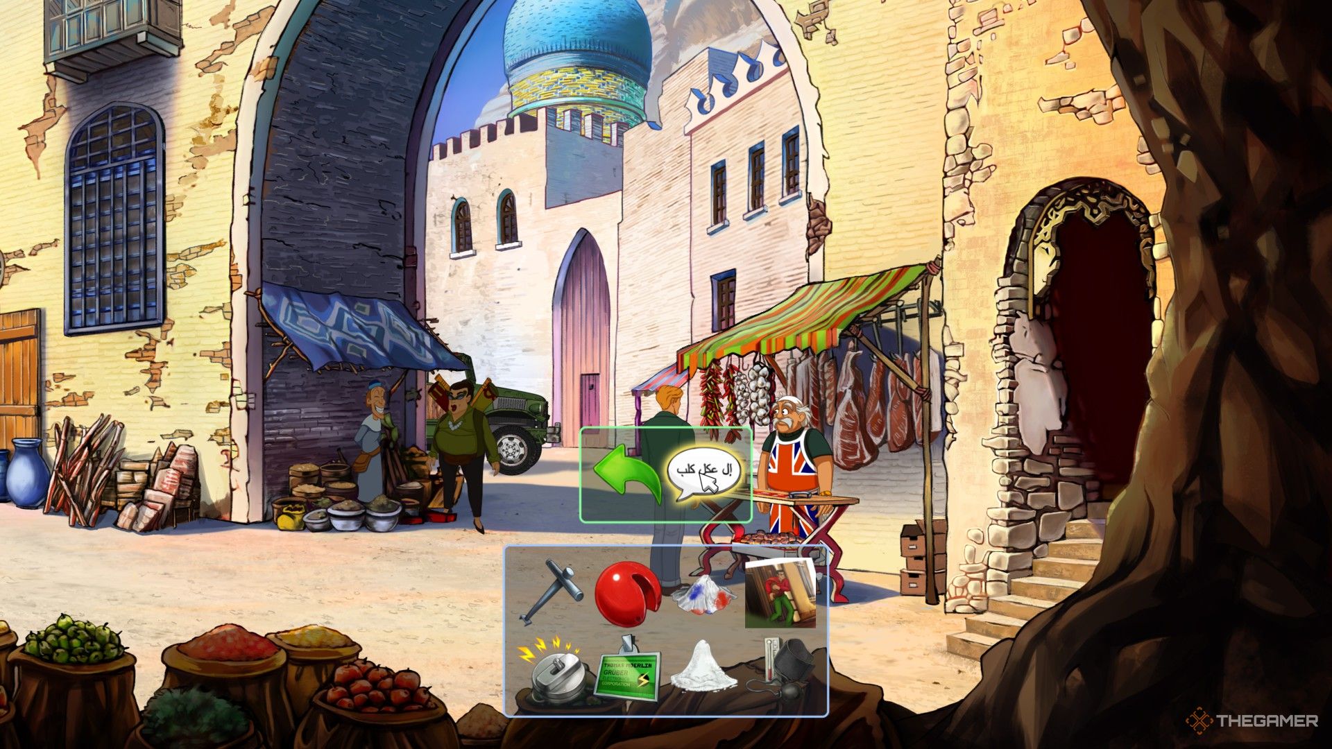 Полное решение головоломки Сирии для Broken Sword: Reforged