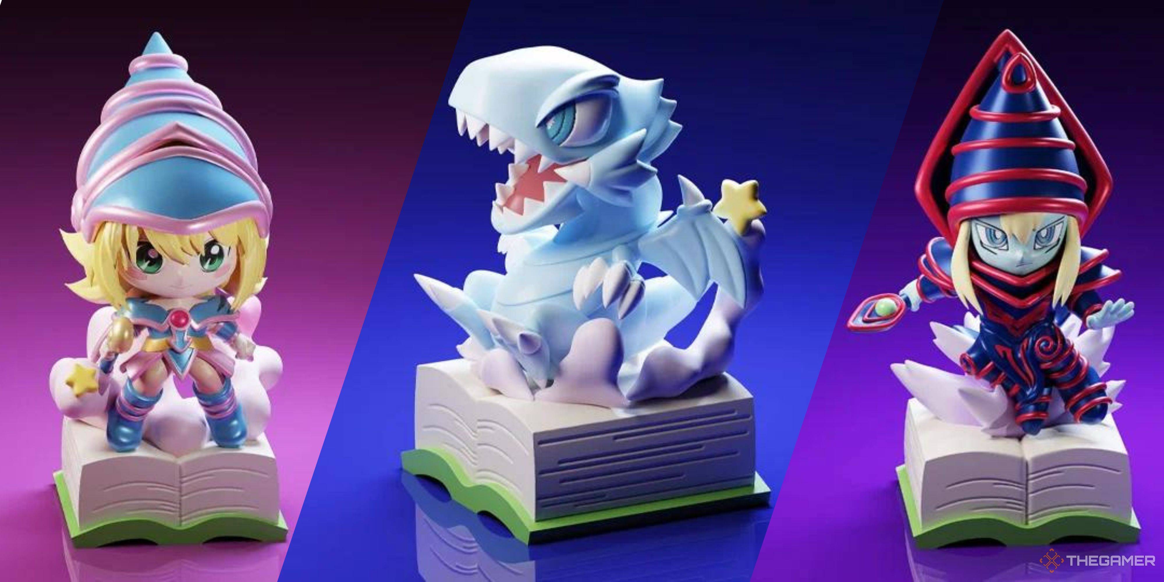 thumbnail image 2 of Level Up Your Game: Blue-Eyes & Dark Magician Playmat + Free Tube! (Official Size) 2 of 6