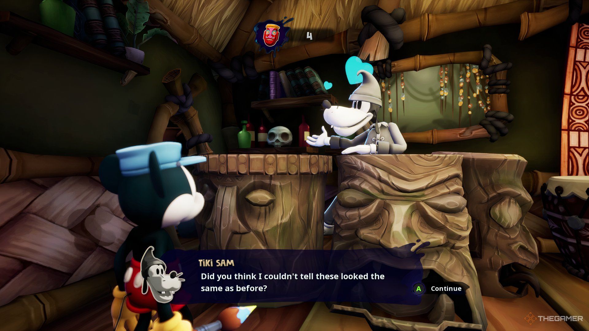 Все местоположения масок Тики Сэма в Disney Epic Mickey: Rebrushed