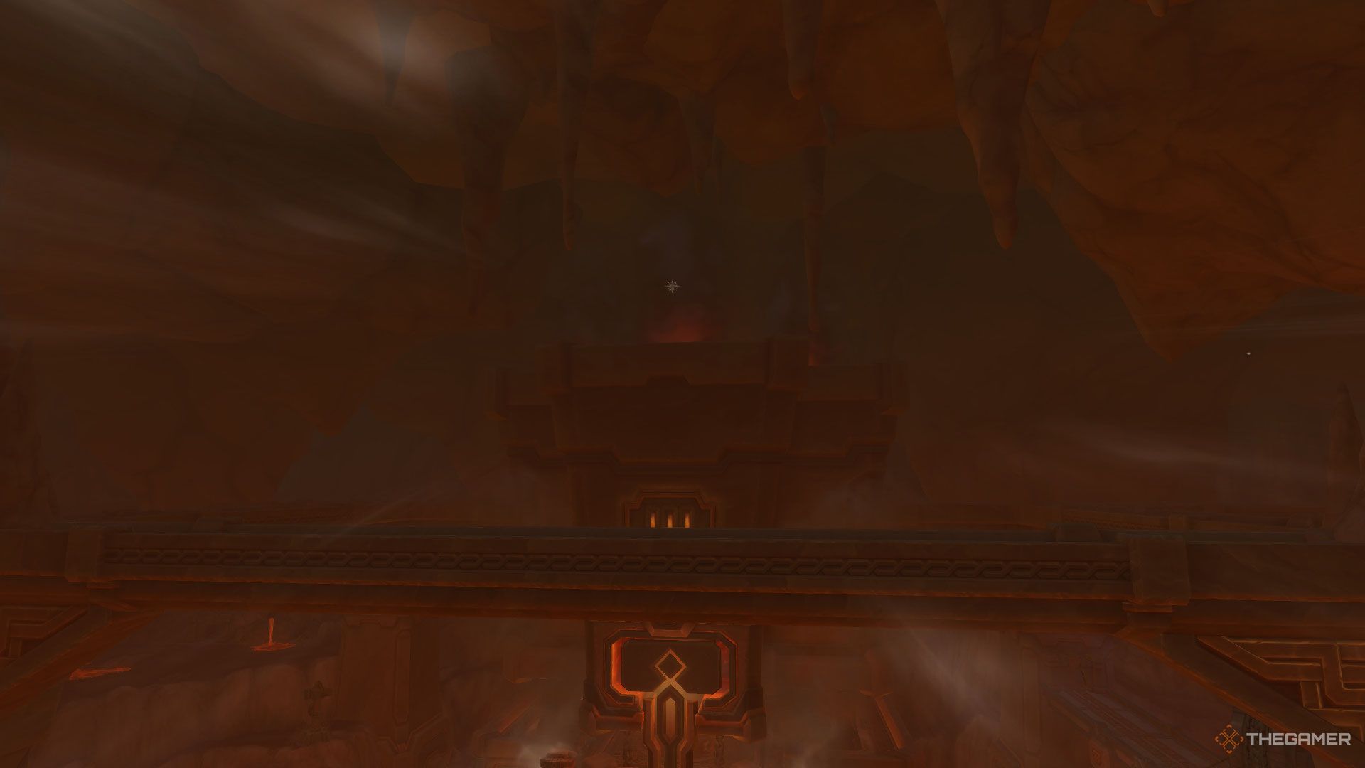 The Stonevault Exterior Glyph in The Ringing Deeps in World of Warcraft: The War Within.