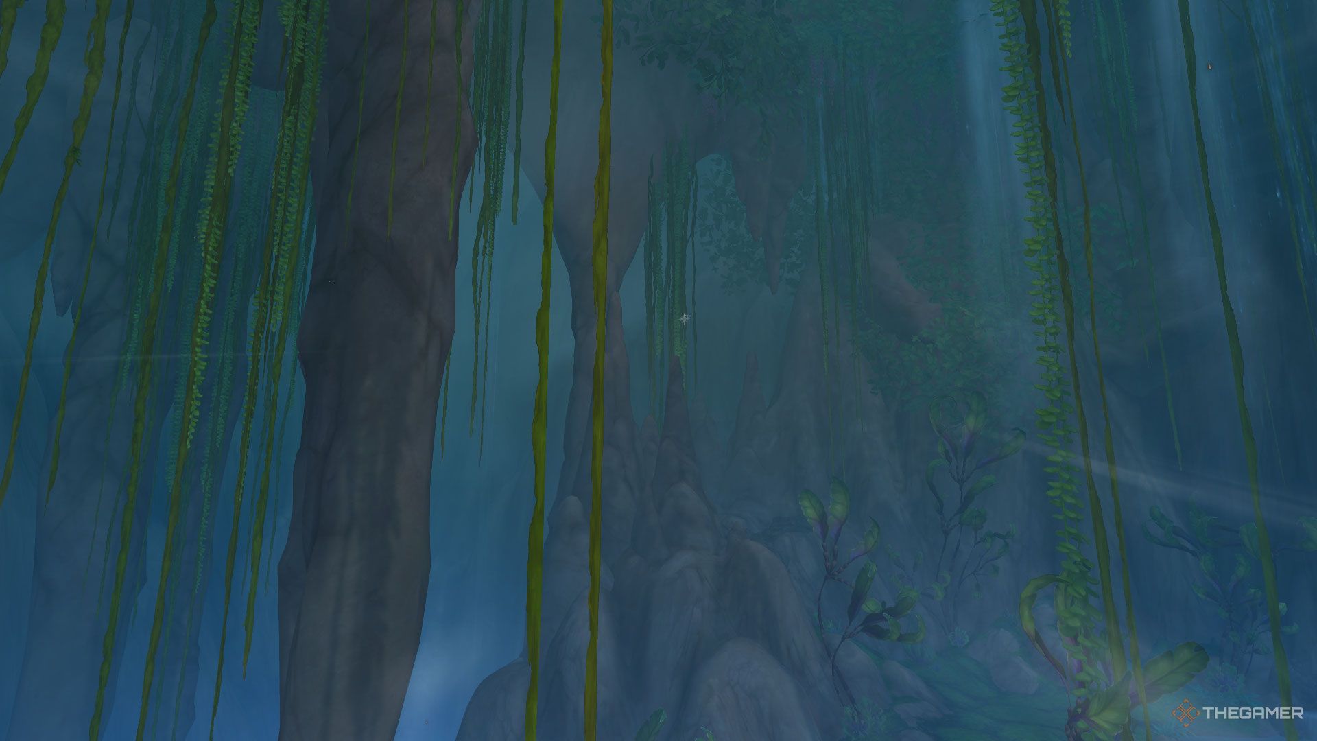 The Abyssal Excavation glyph in The Ringing Deeps in World Of Warcraft: The War Within.