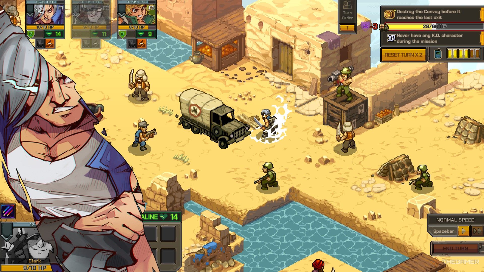 Руководство по стратегии для Тревора в Metal Slug Tactics