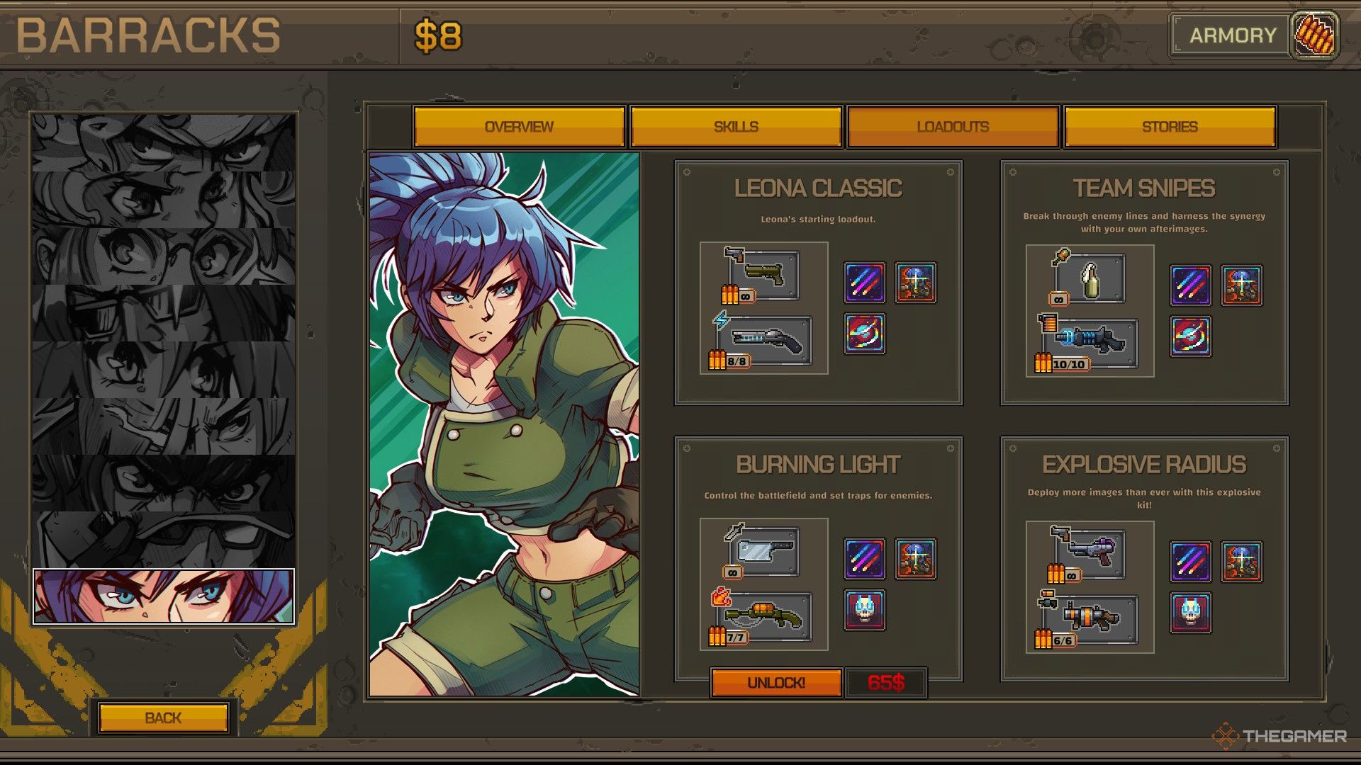 Руководство по стратегии для Леоны в Metal Slug Tactics