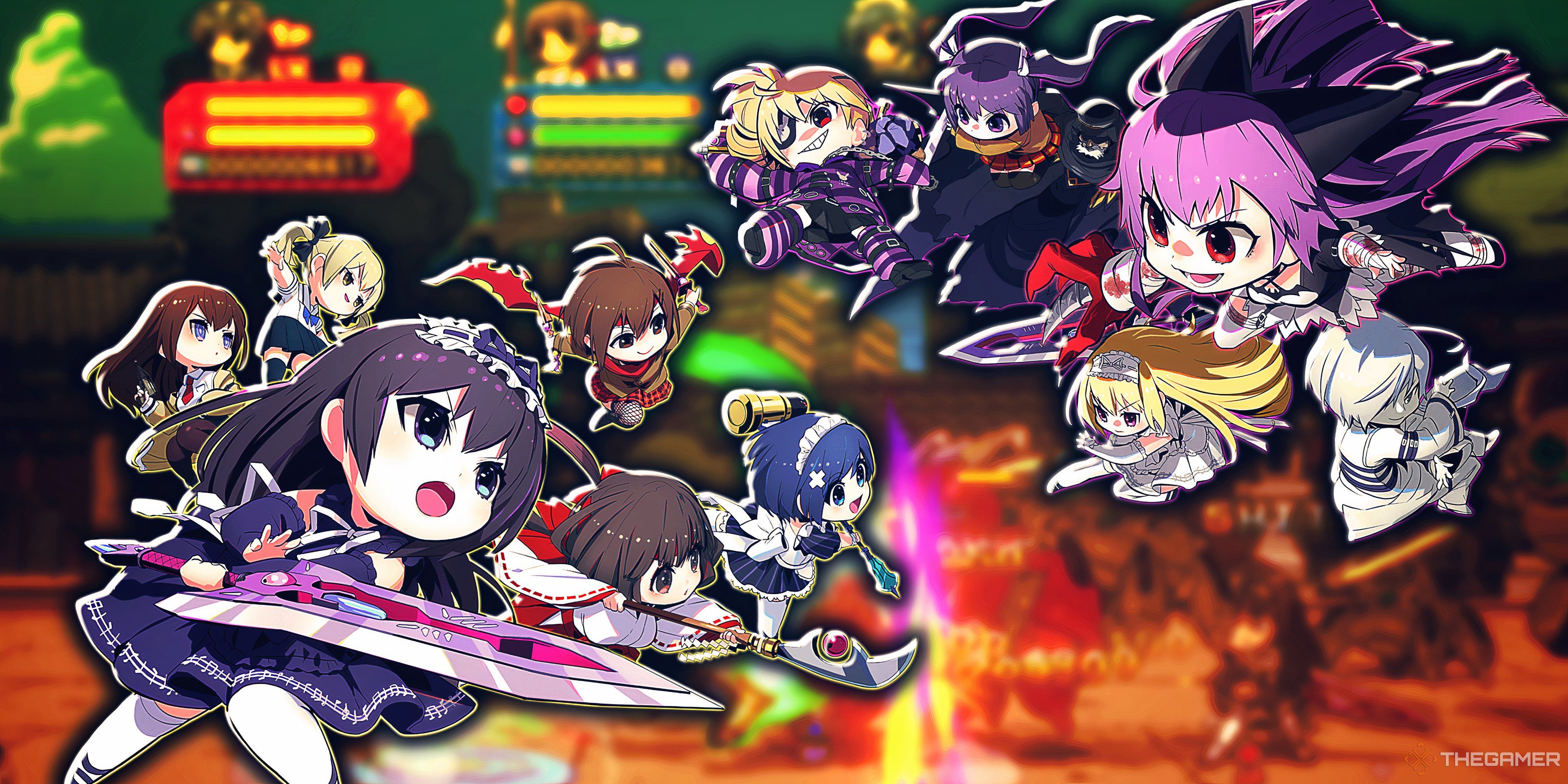 Phantom Breaker Battle Grounds Ultimate collage