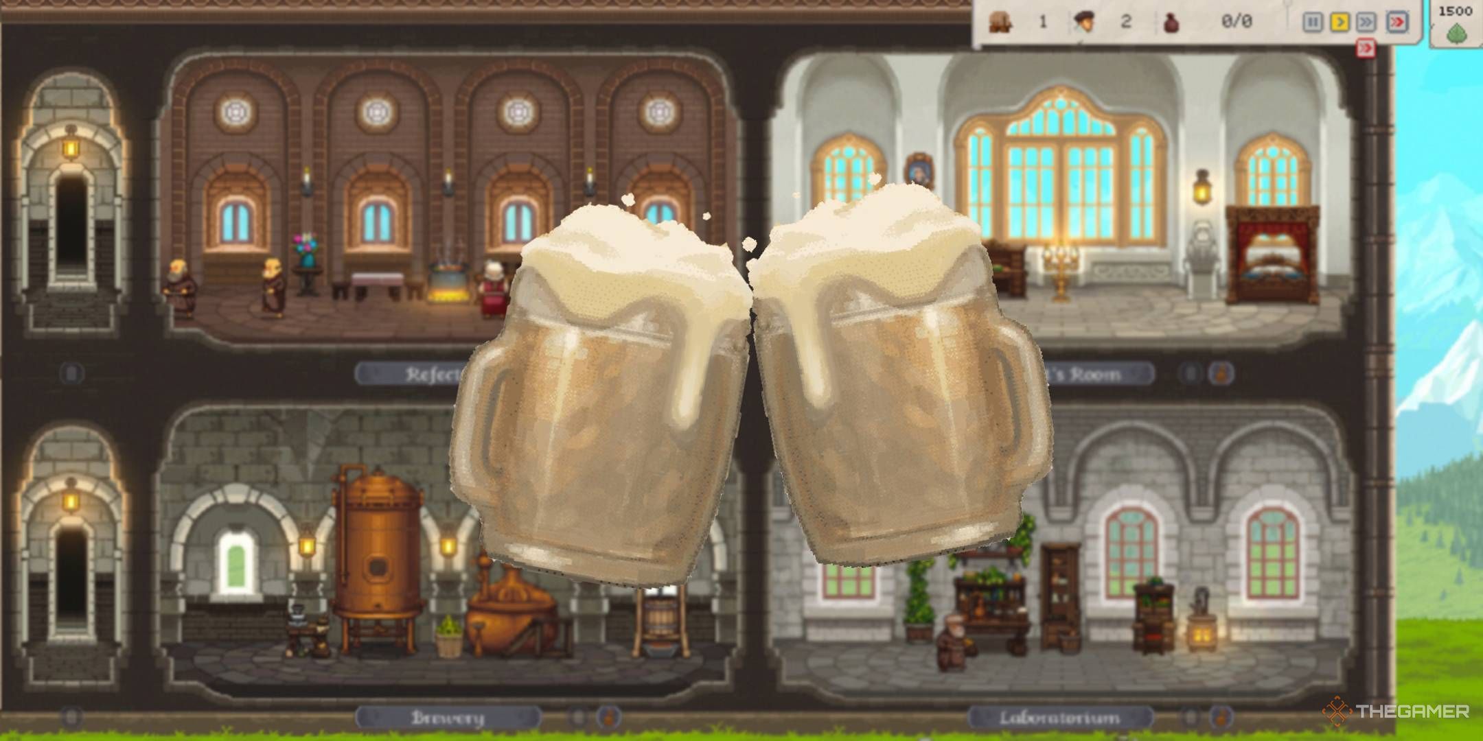 A Monastic Medieval Brewery Sim Made Me Obsessed With Brewing Beer