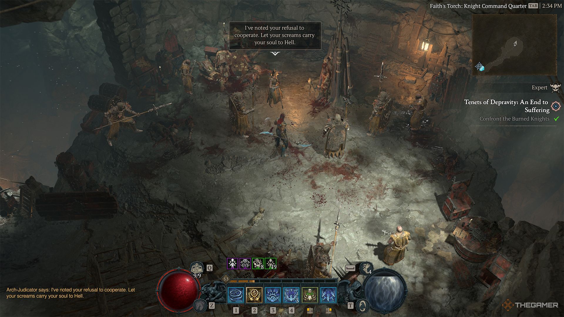 How To Complete Every Quest In The Tenets Of Depravity Questline In Diablo IV: Vessel Of Hatred