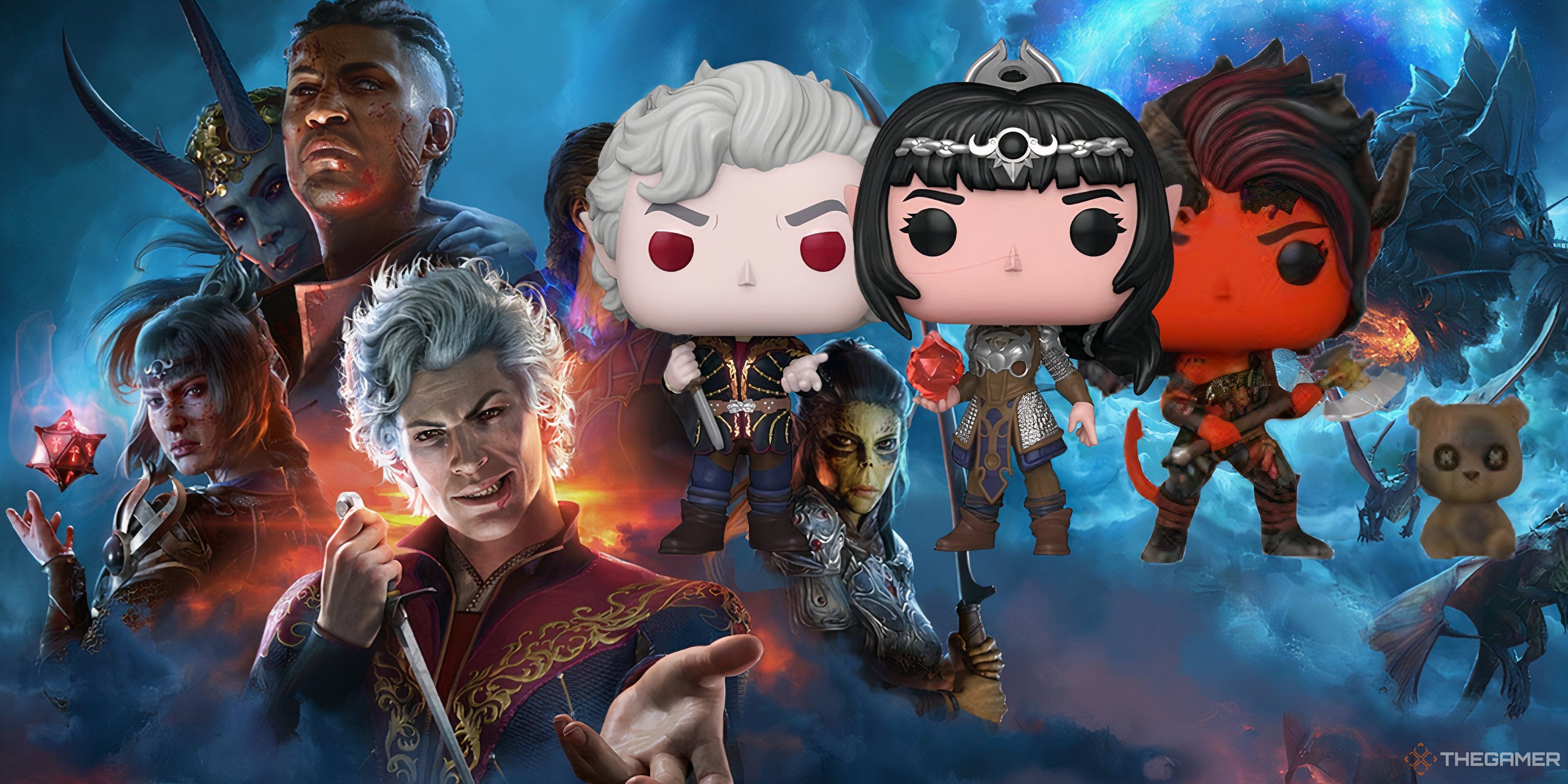 Los primeros Funko Pops de Baldur's Gate 3 son Karlach, Shadowheart y Astarion