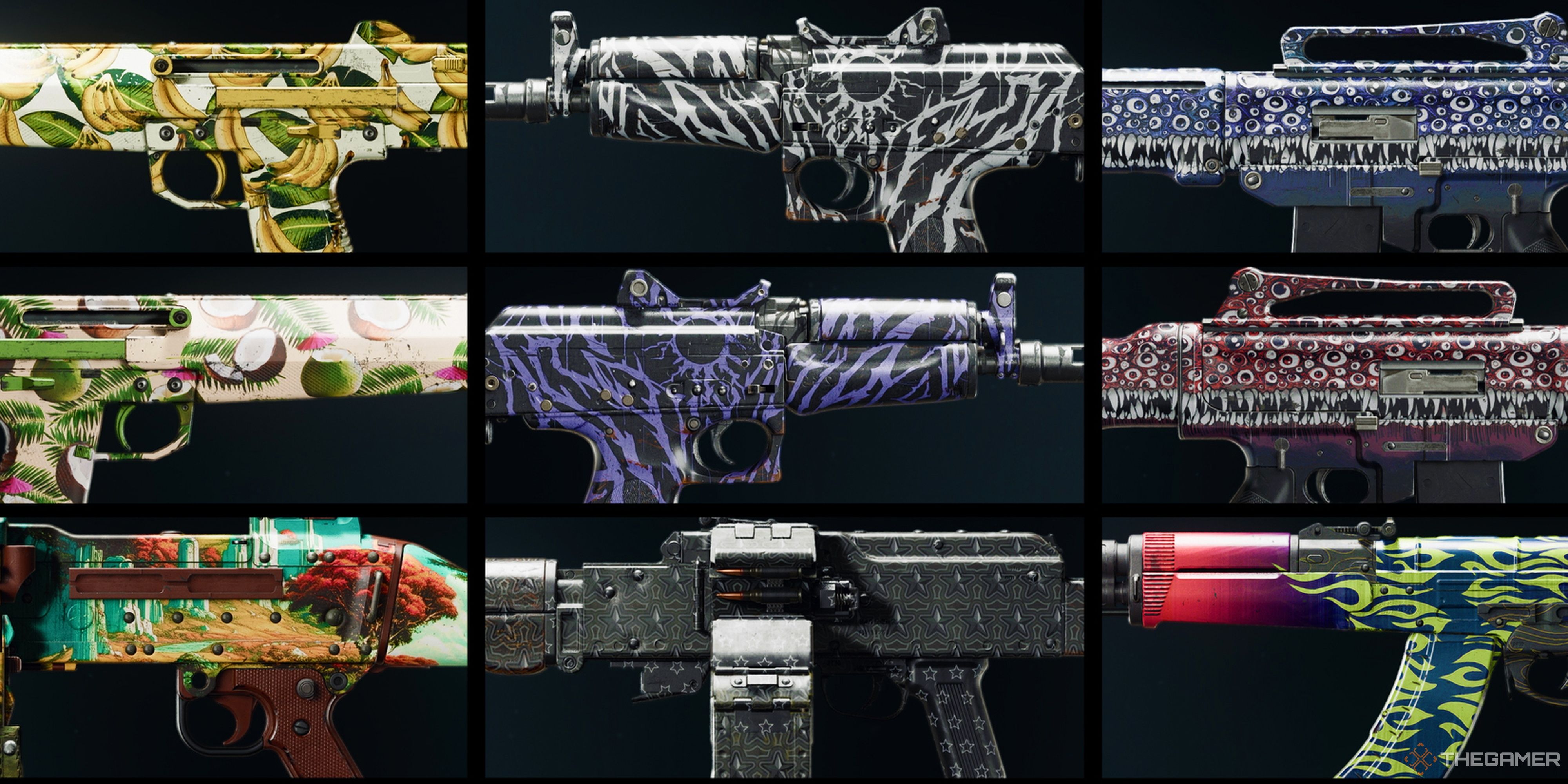 Black Ops 6 Camo Collage