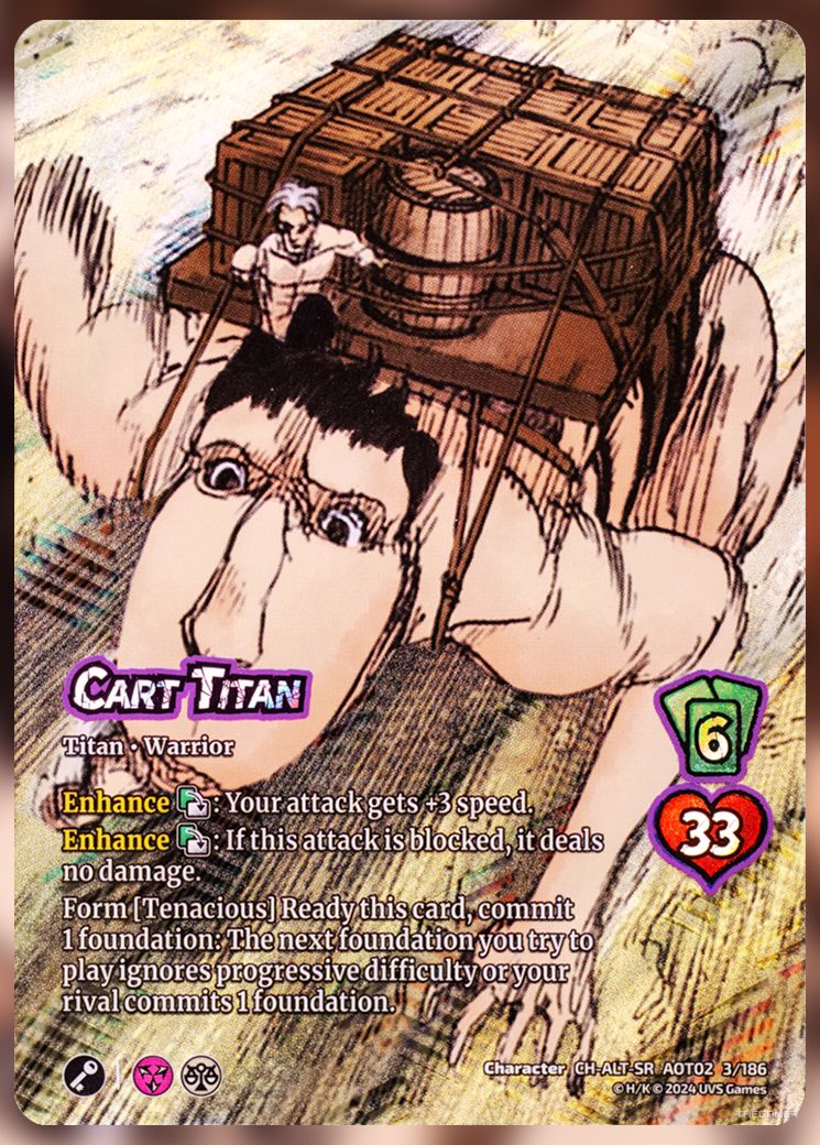 Cart Titan Textured Foil