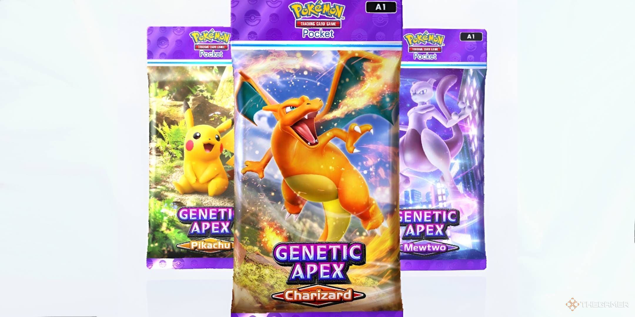 The Genetic Apex: fonosana Charizard, miaraka amin'ny fonosana Mewtwo sy Pikachu.