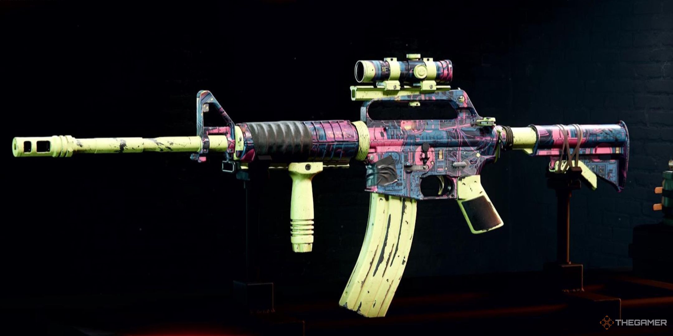 The XM4 in the Call of Duty: Black Ops 6 loadout menus.