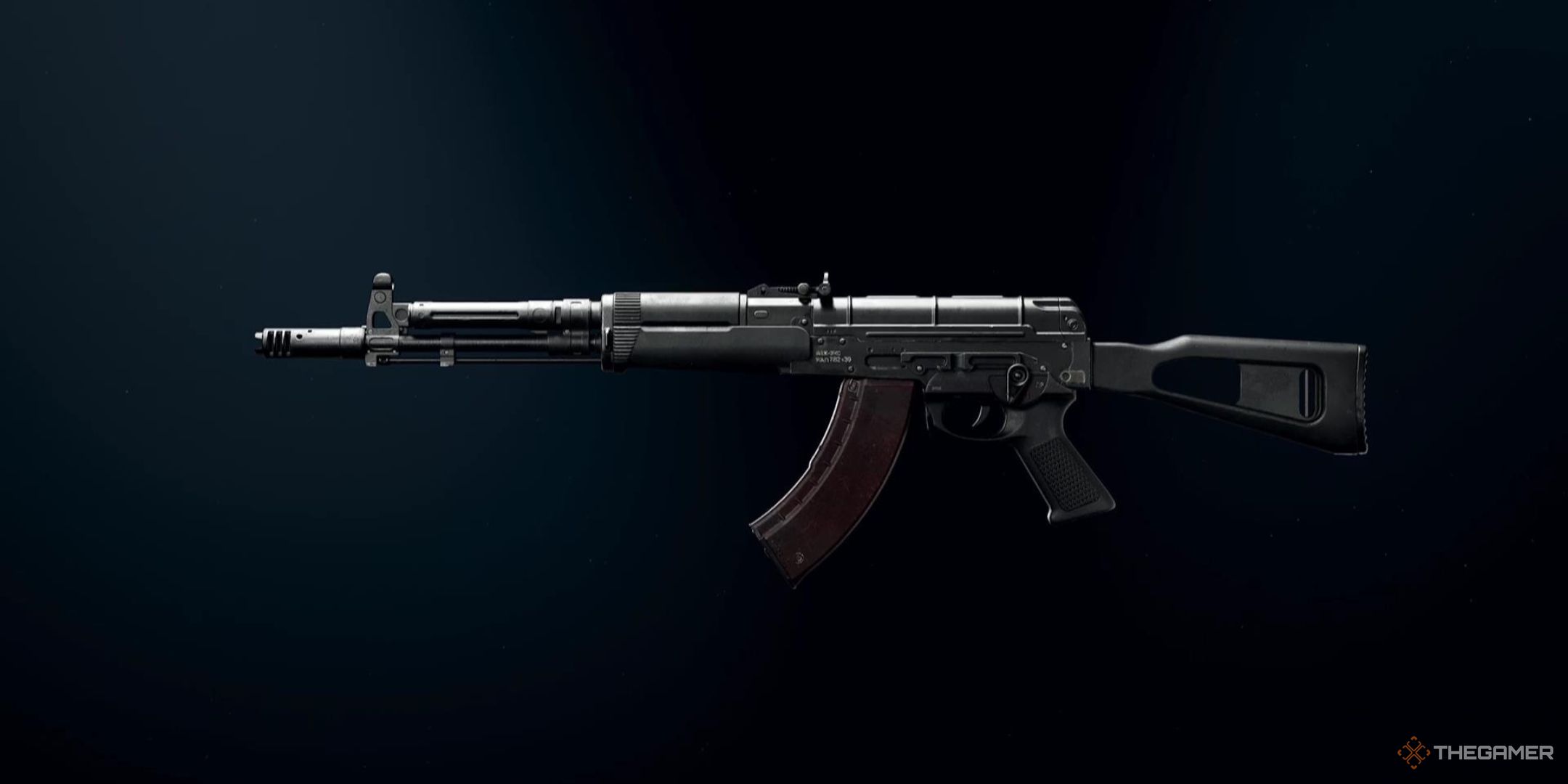 The AEK-973 in the menus of Call of Duty: Black Ops 6.